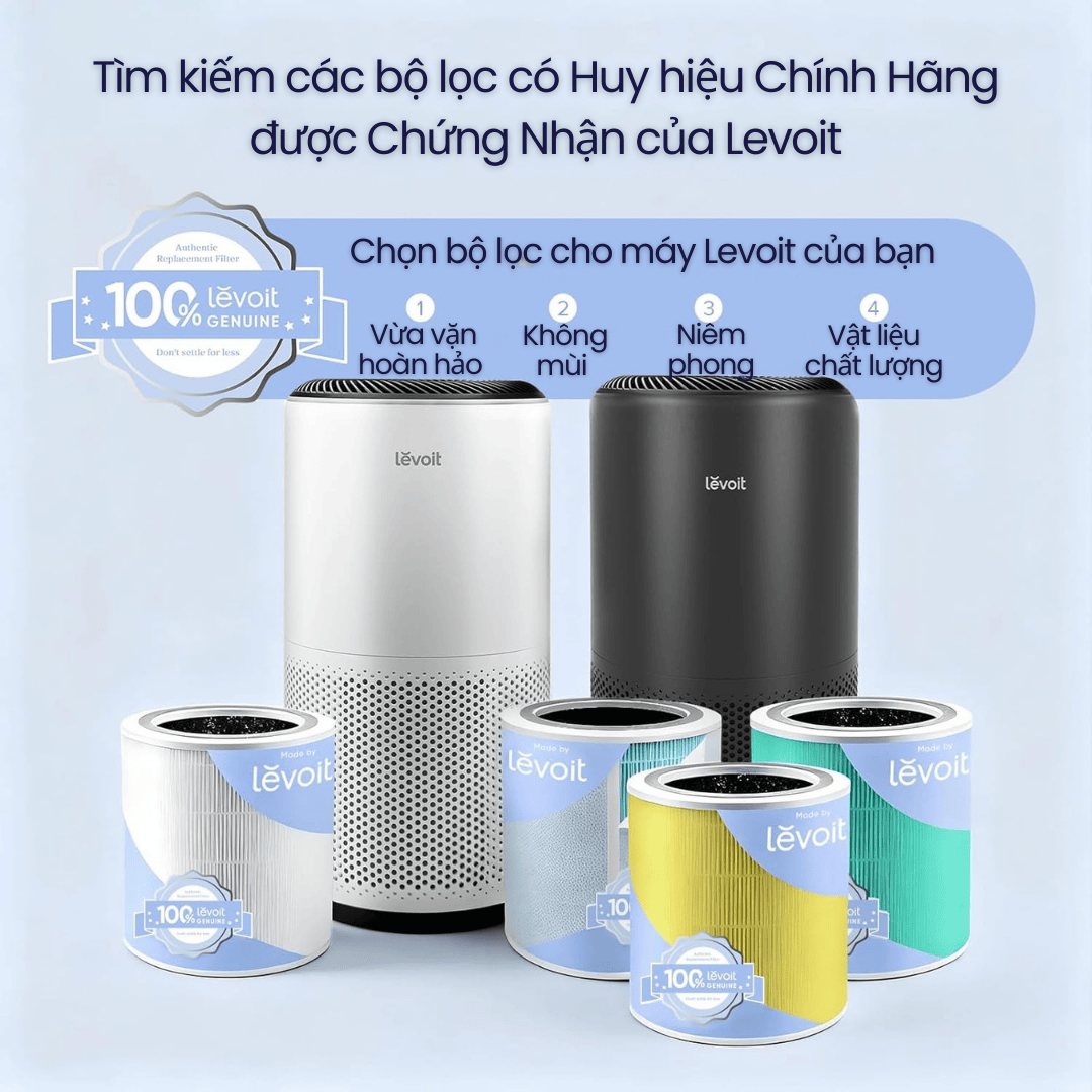 Bộ Lọc LEVOIT Core 400S-RF Chính Hãng Hiệu Uqra Vượt Trội 
