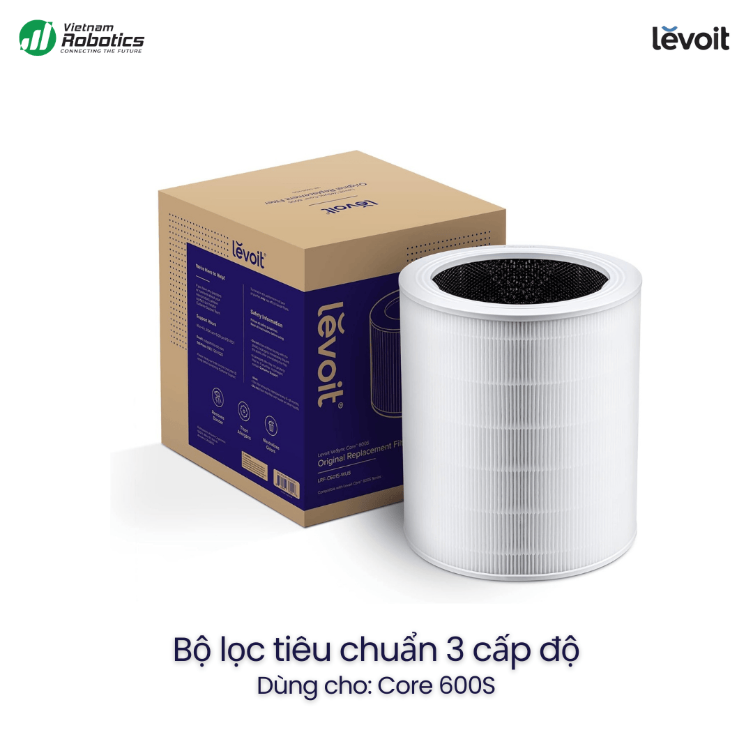 Bộ Lọc LEVOIT Core 600S-RF Chính Hãng 