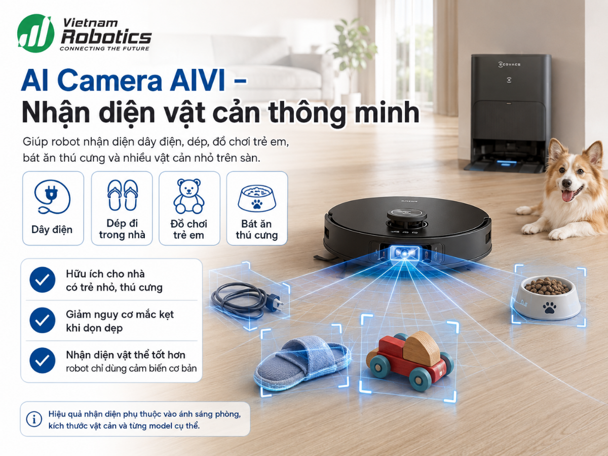 Camera AI nhận diện vật cản tốt