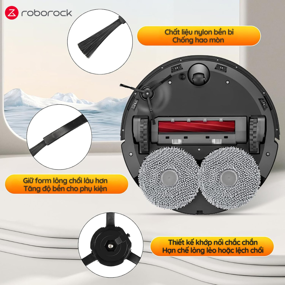 Bộ Phụ Kiện Roborock Qrevo Chính Hãng | Combo Phụ Kiện Qrevo S / Pro / MaxV