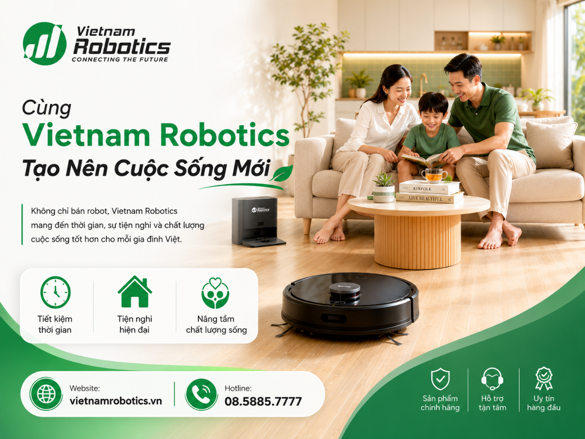 Cùng Vietnam Robotics Tạo Nên Cuộc Sống Mới