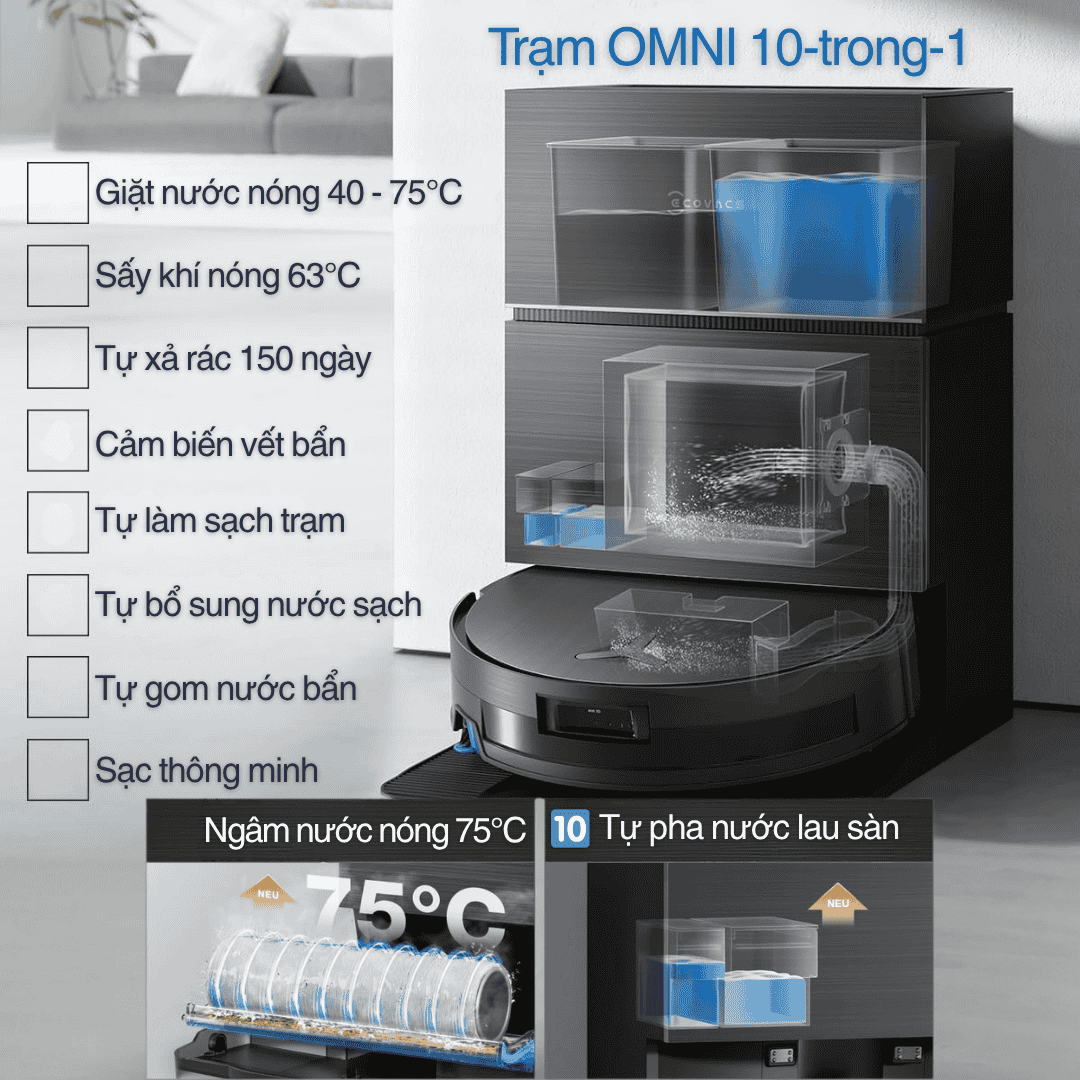 Ecovacs Deebot X11 Pro Omni - BH 24 th