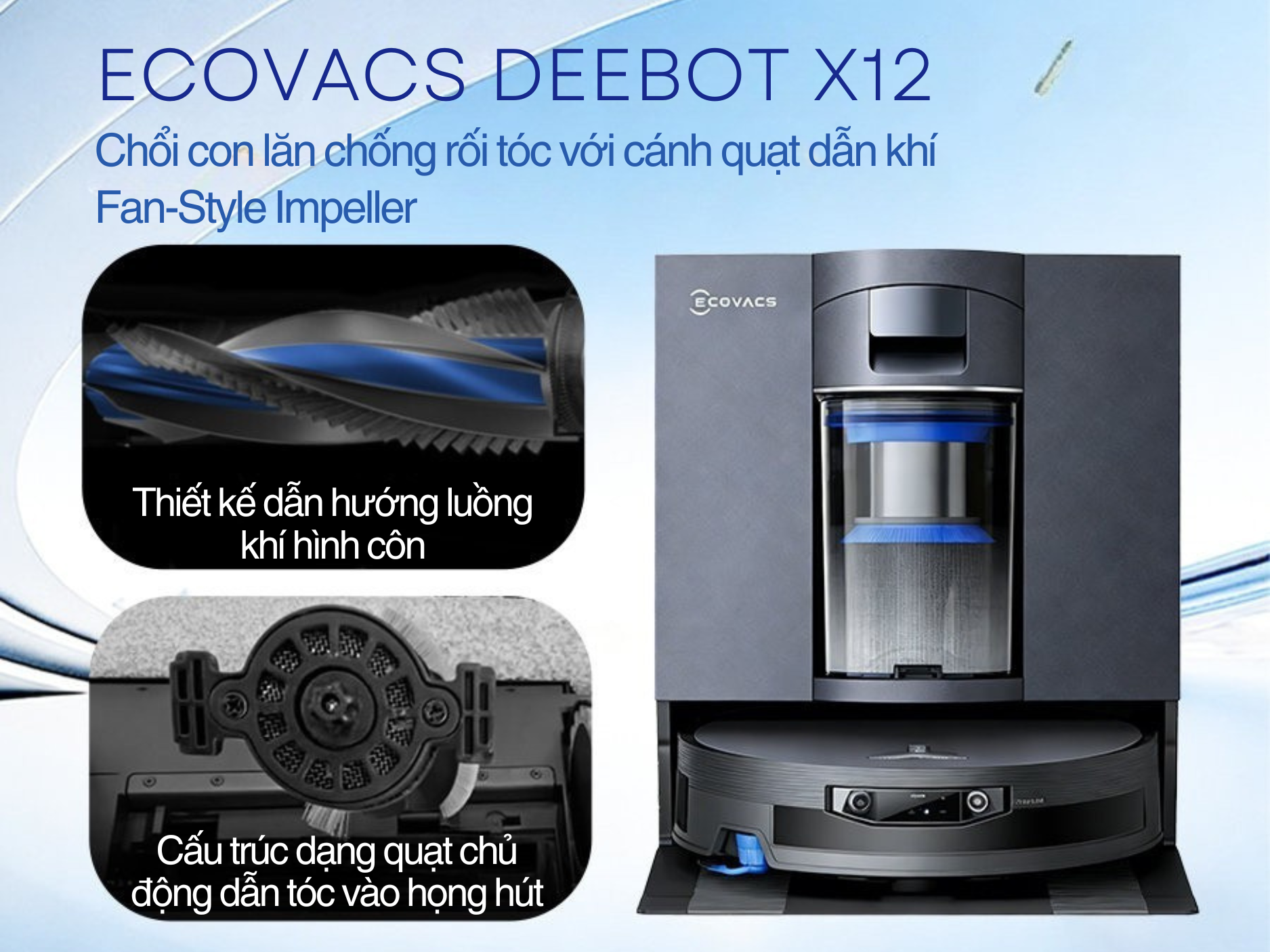 Ecovacs Deebot X12 OmniCyclone ra mắt 2026: Nâng cấp đột phá so với X11