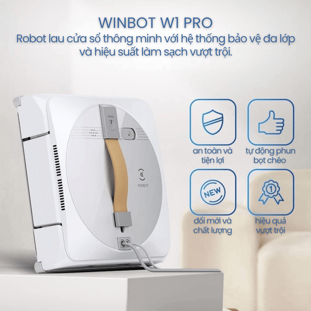 Giới thiệu chung về WINBOT W1 PRO