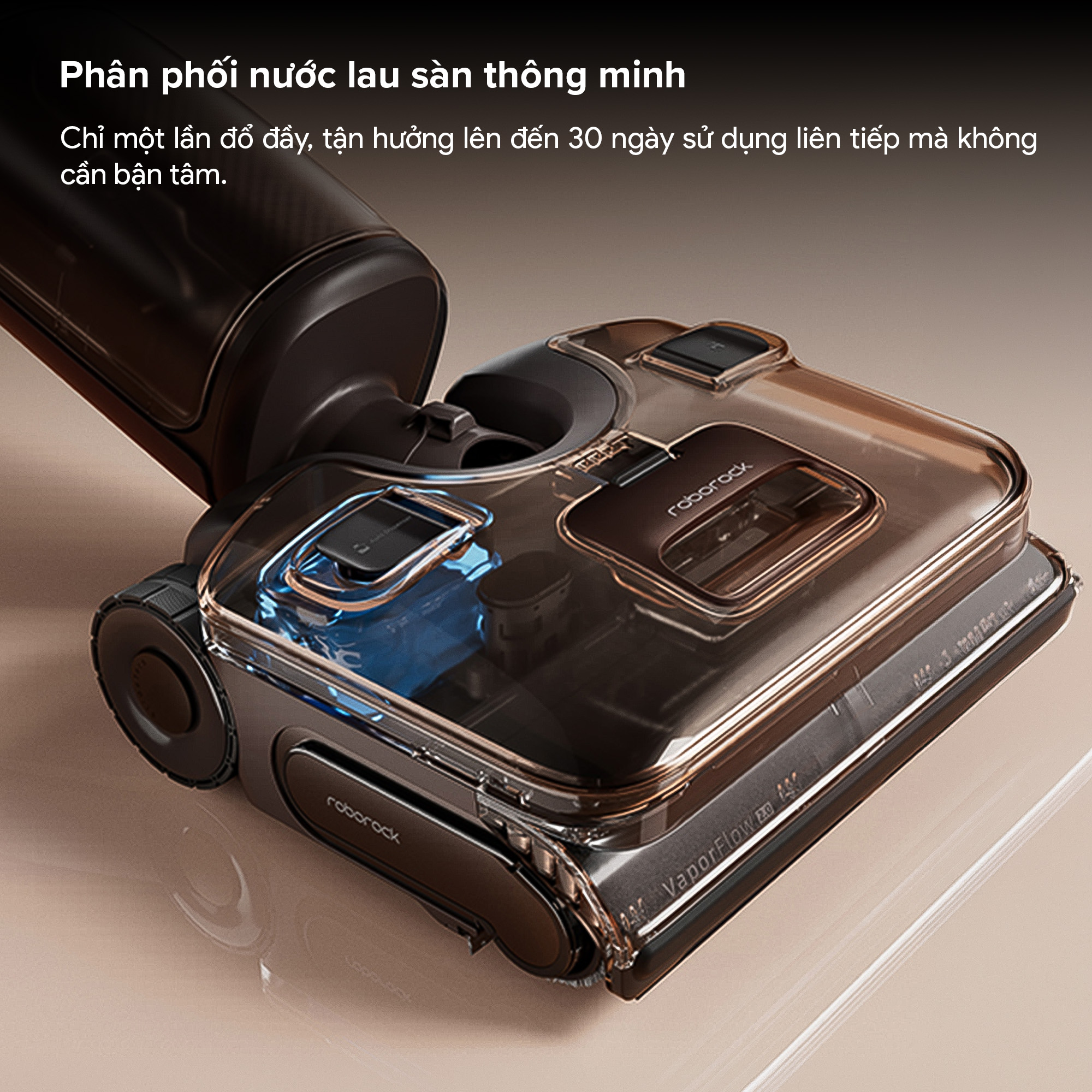 Tự động phân phối nước lau sàn - châm một lần, sử dụng dài ngày