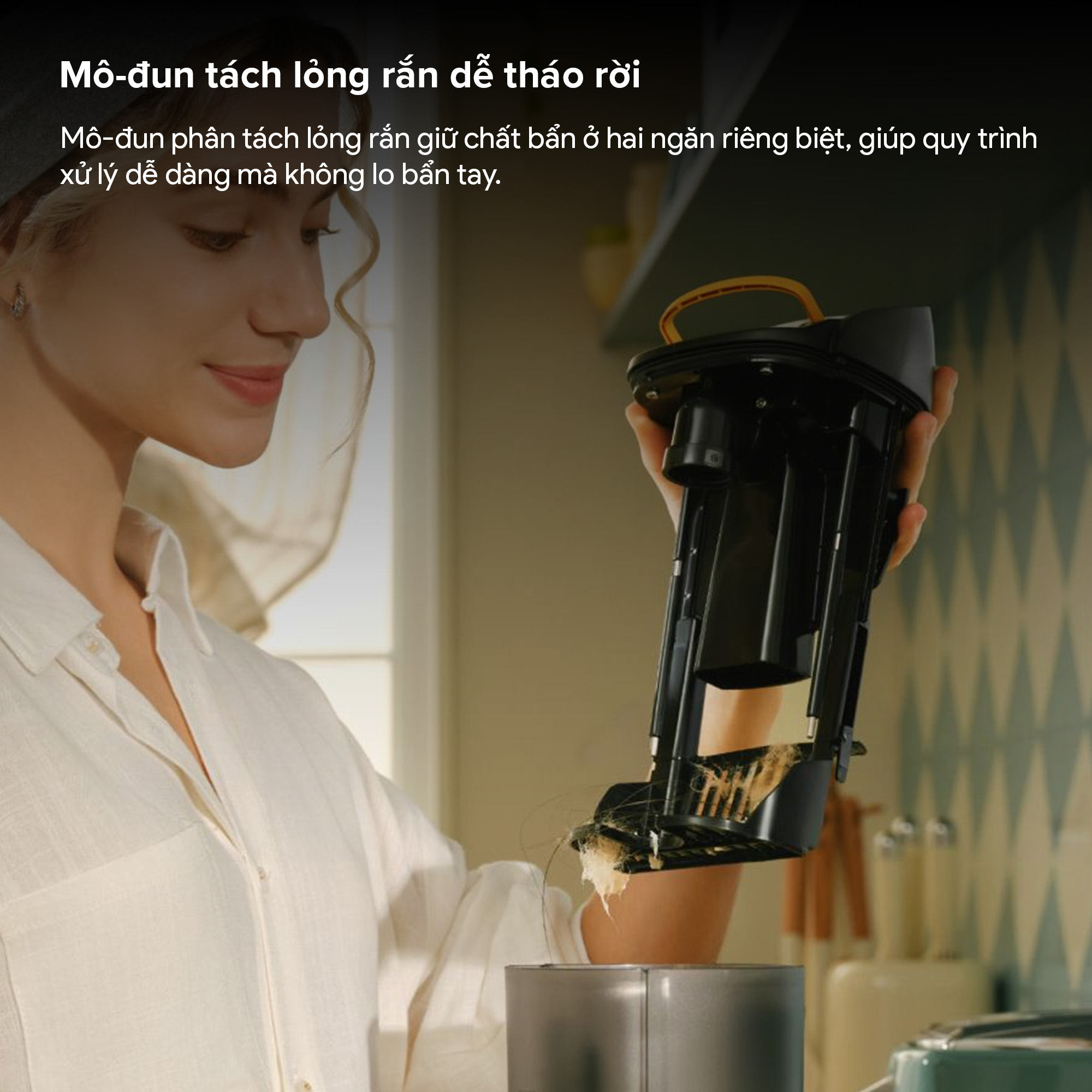 Mô-đun tách chất bẩn lỏng - rắn: chi tiết nhỏ nhưng rất đáng giá