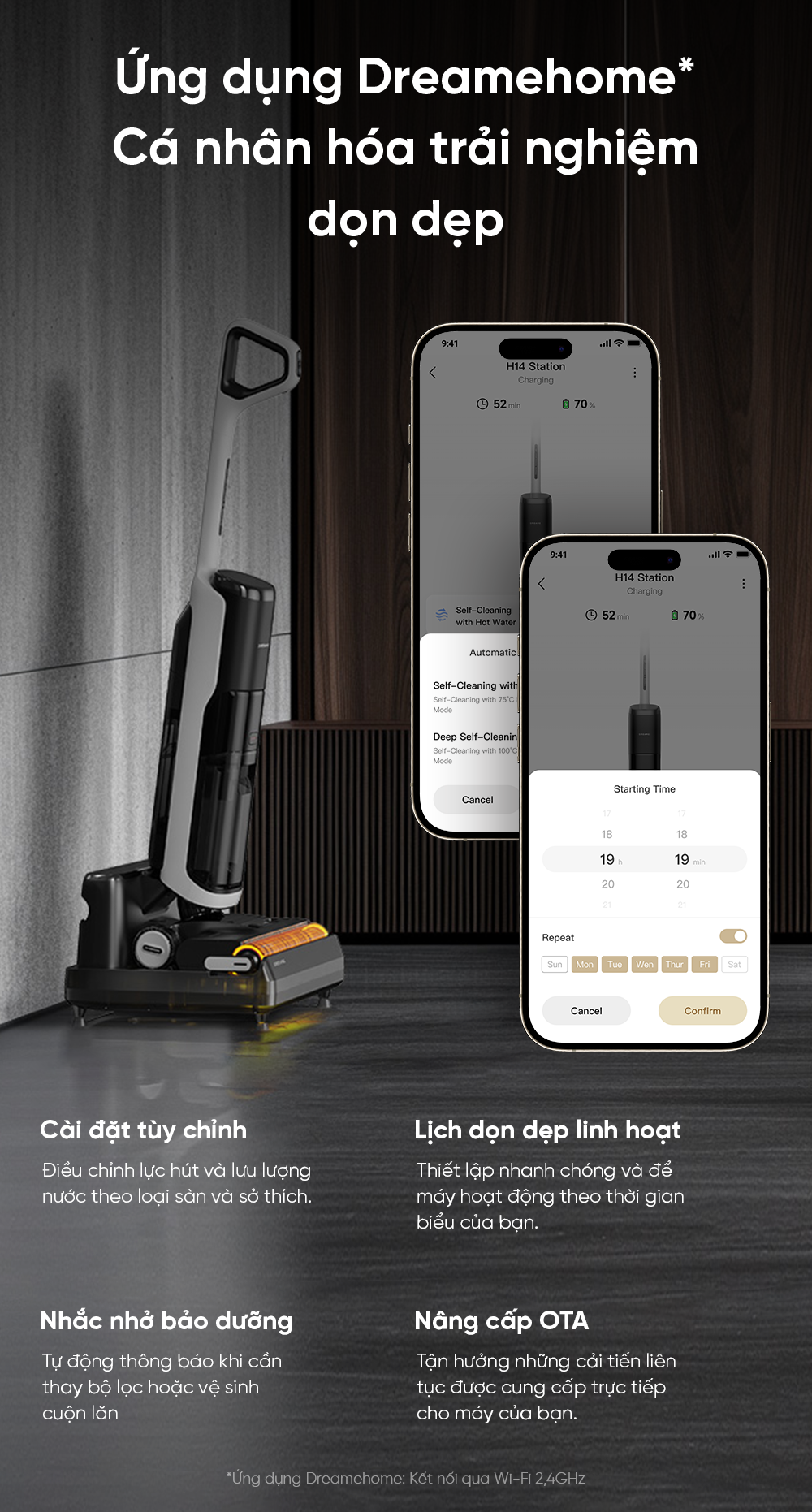 Điều khiển thông minh với ứng dụng Dreamehome