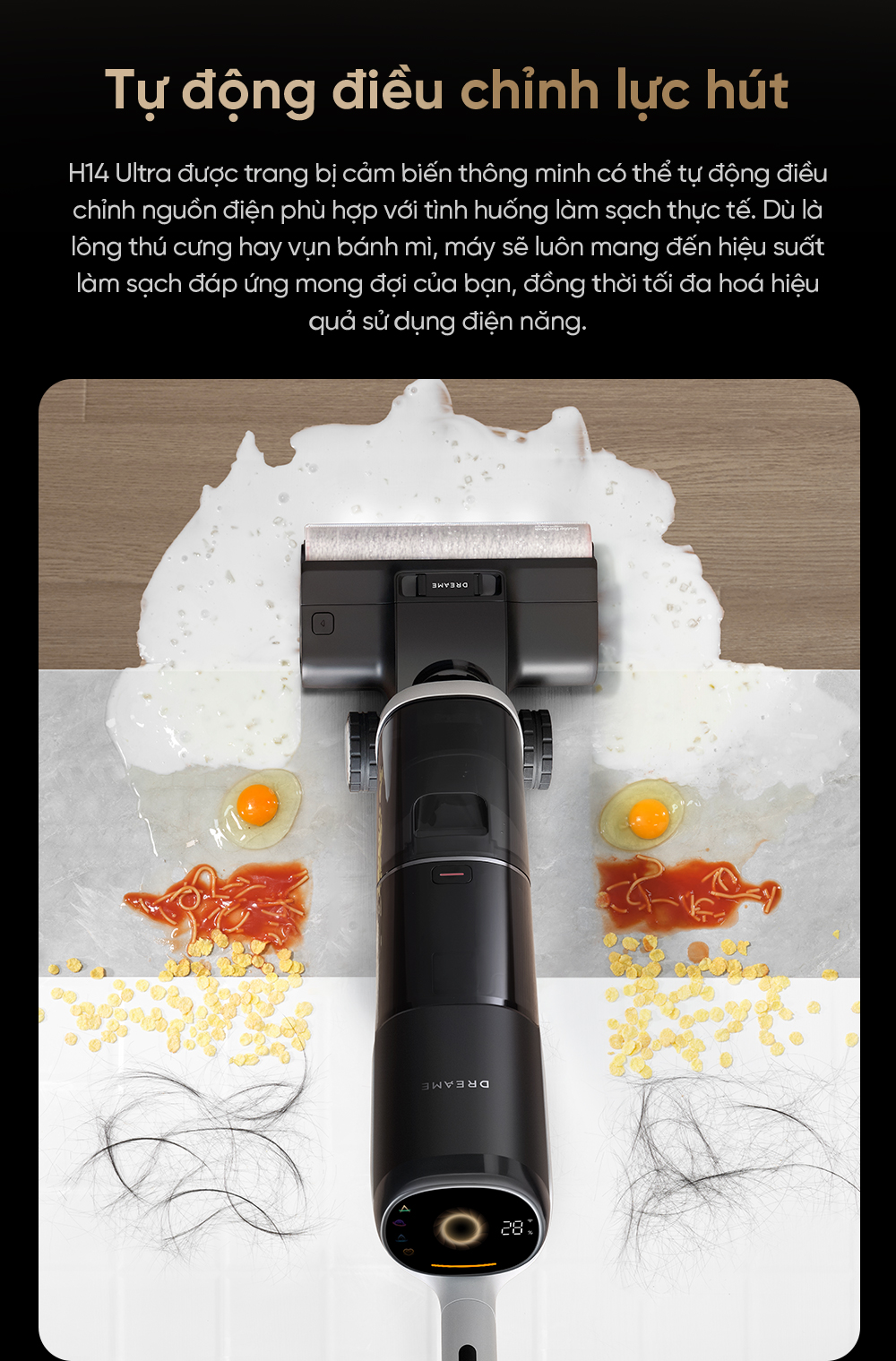 Phát hiện & điều chỉnh thông minh – Tiết kiệm pin