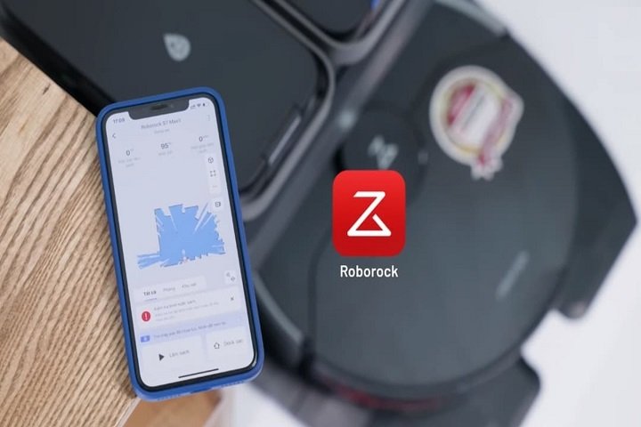 Cách kết nối robot hút bụi Roborock với app