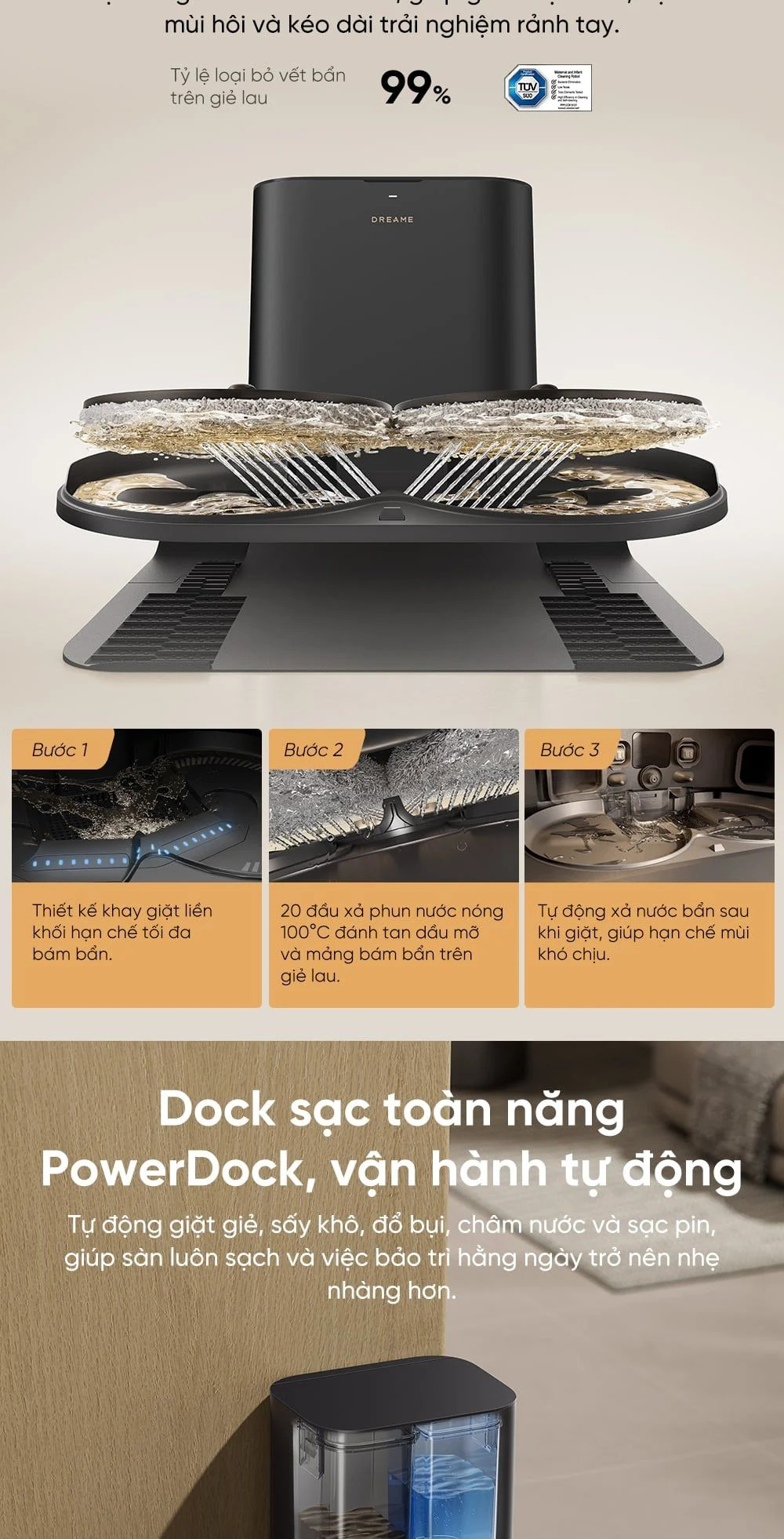 AceClean DryBoard tự làm sạch