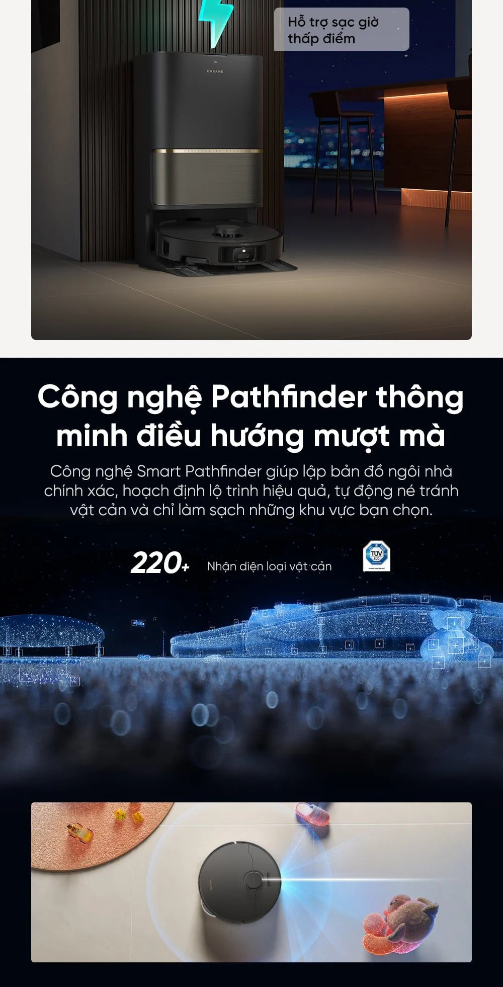Công nghệ Pathfinder thông minh điều hướng, lập bản đồ chính xác