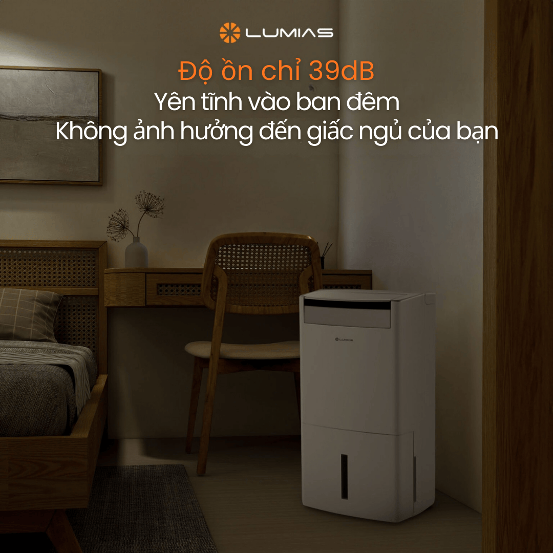 Vận hành ổn định, độ ồn thấp 48dB
