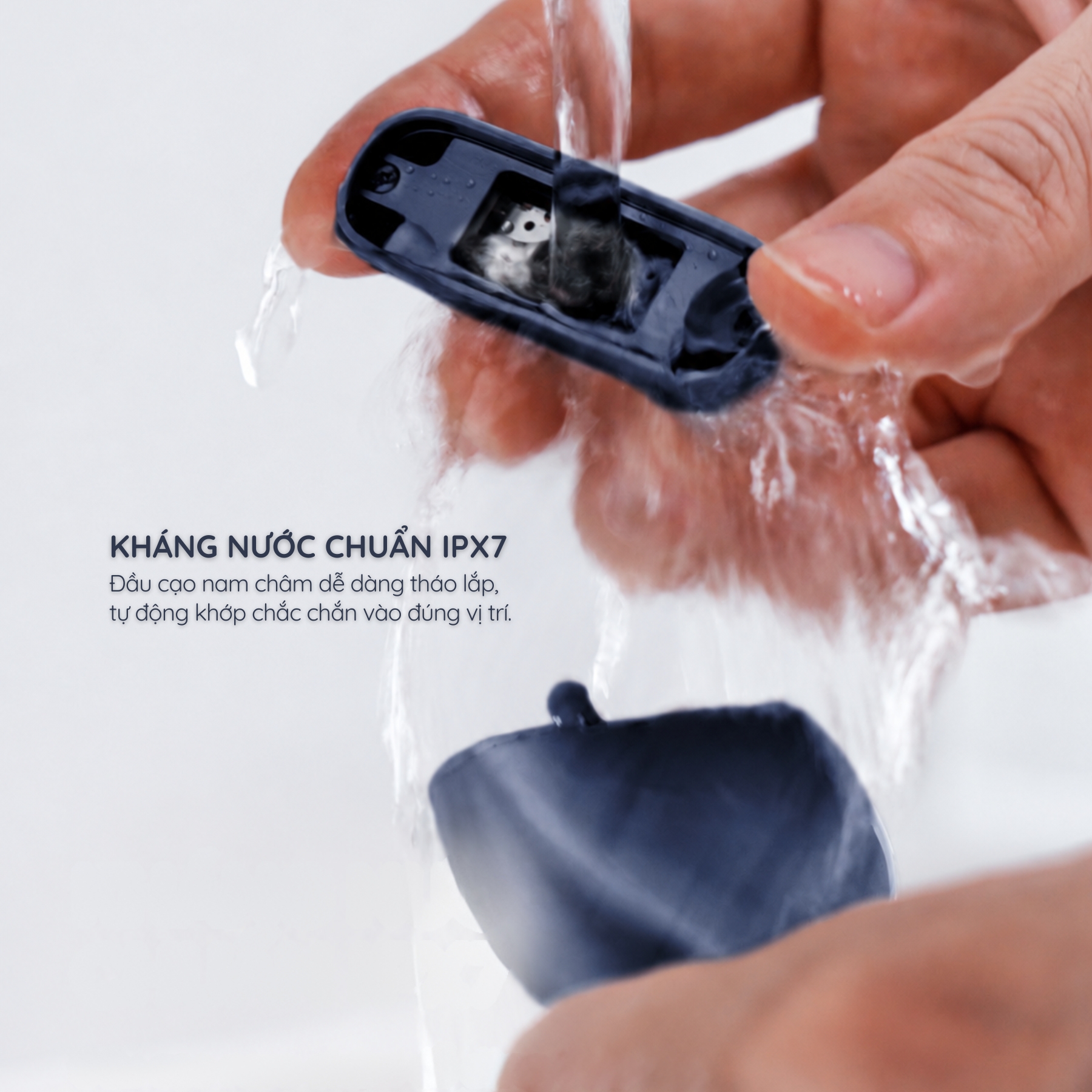 Chống nước IPX7 và bảo quản sau sử dụng