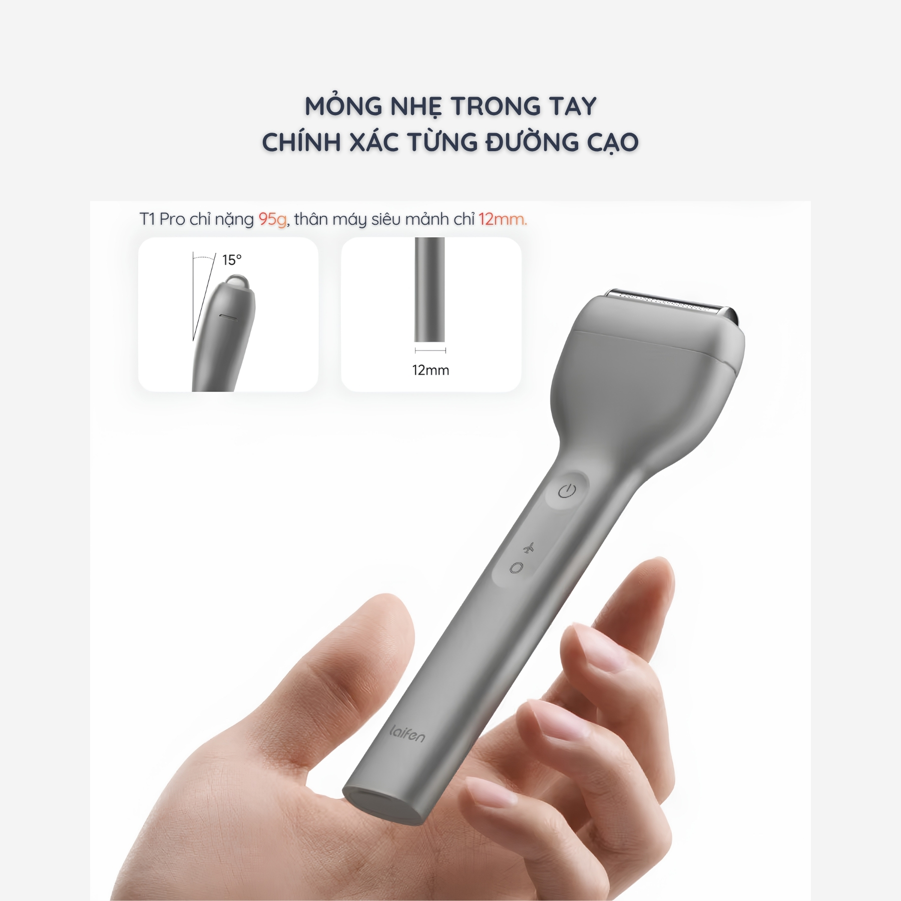 Thiết kế gọn cho người thường xuyên di chuyển