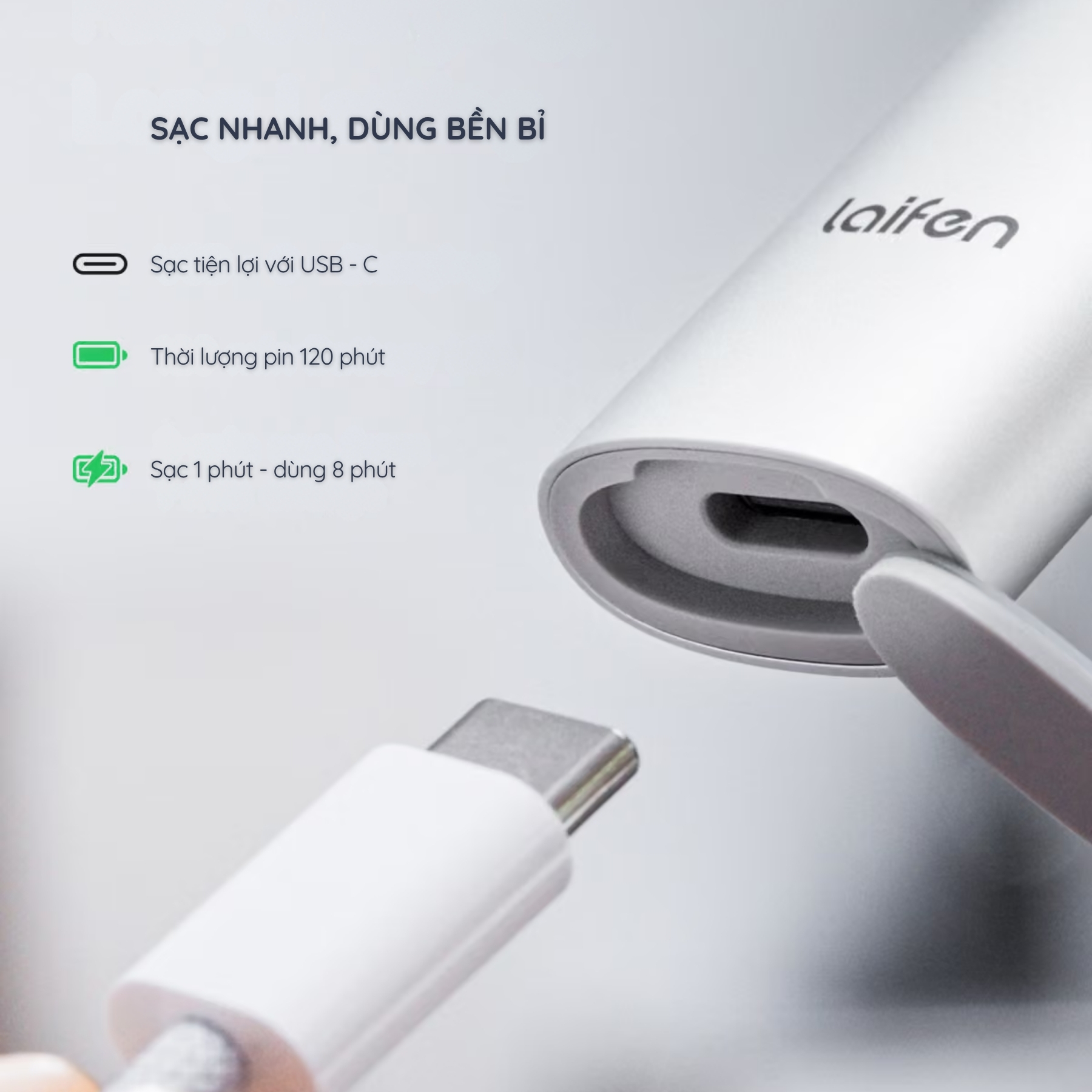 Thời lượng hoạt động và sạc nhanh