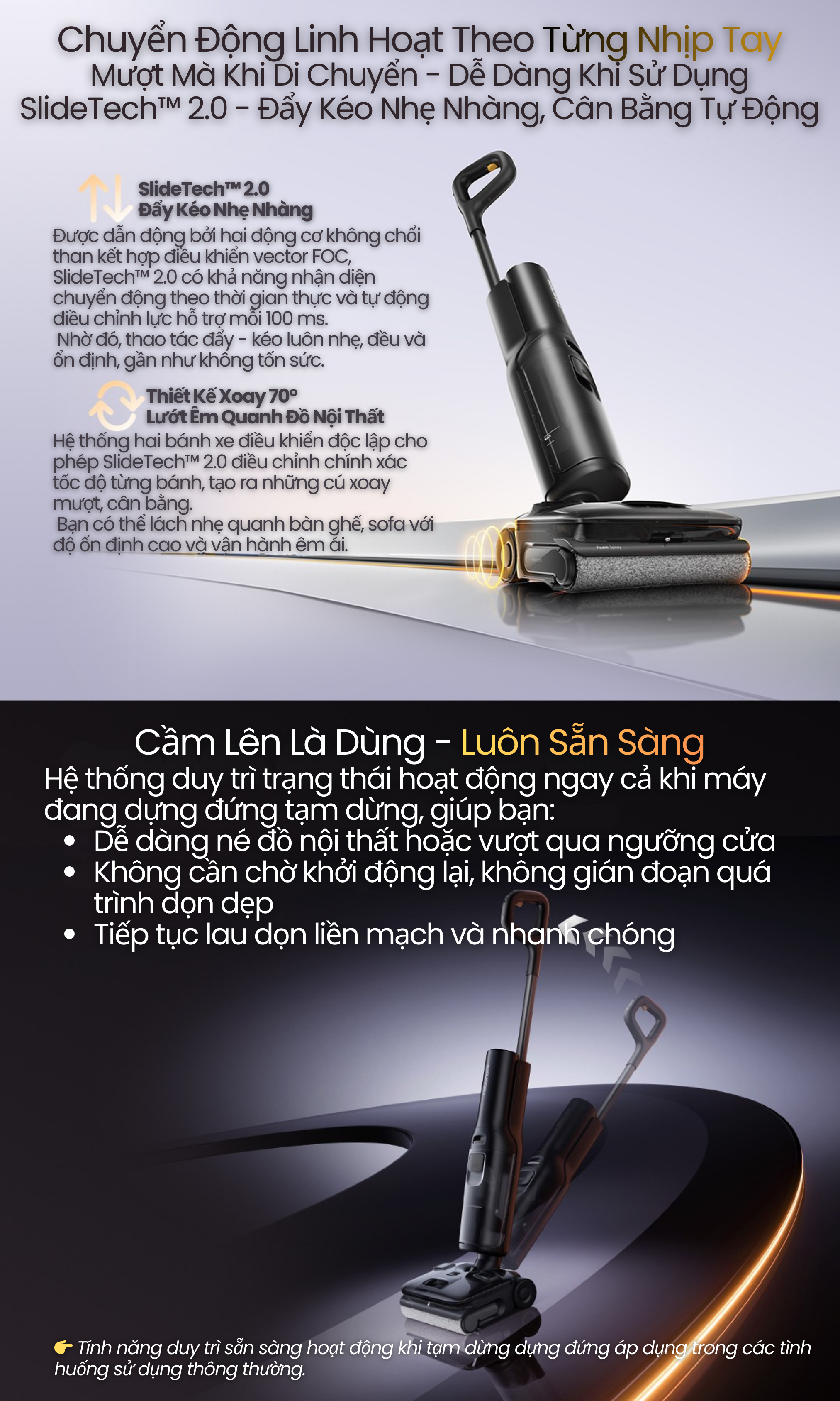 bánh xe trợ lực AI - chuyển động linh hoạt