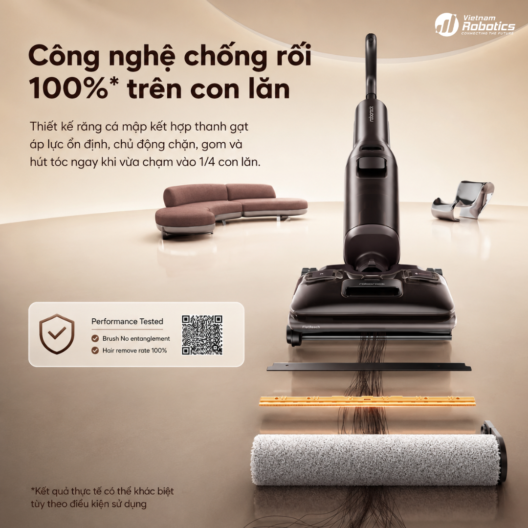 Công nghệ chống rối kép dành cho tóc dài và lông thú cưng