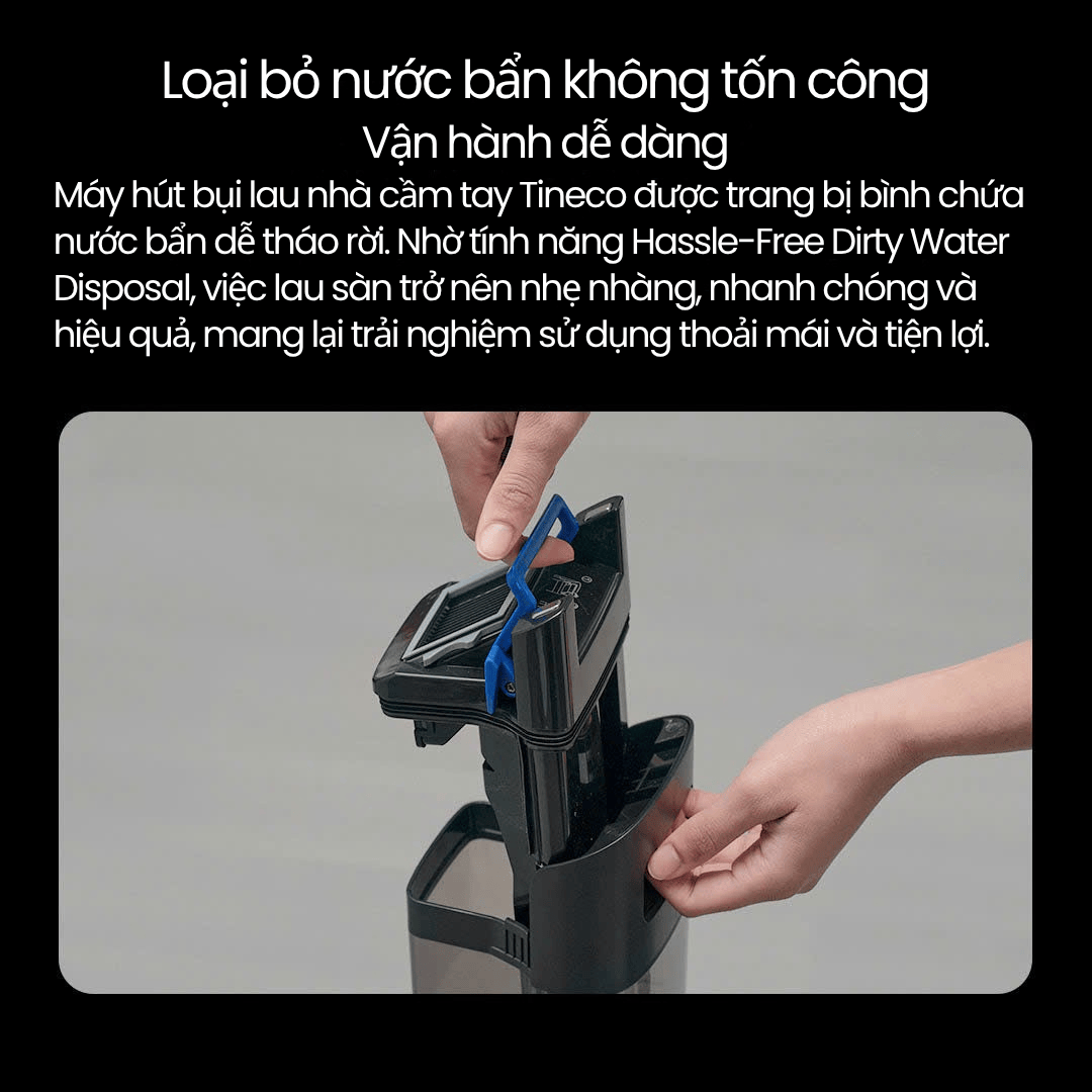 Tineco Floor One S9 Artist Pro - BH 12 Th