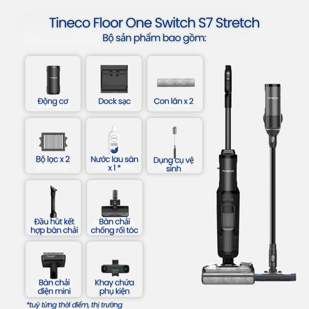 Tineco Floor One Switch S7 Stretch - BH 12 Th