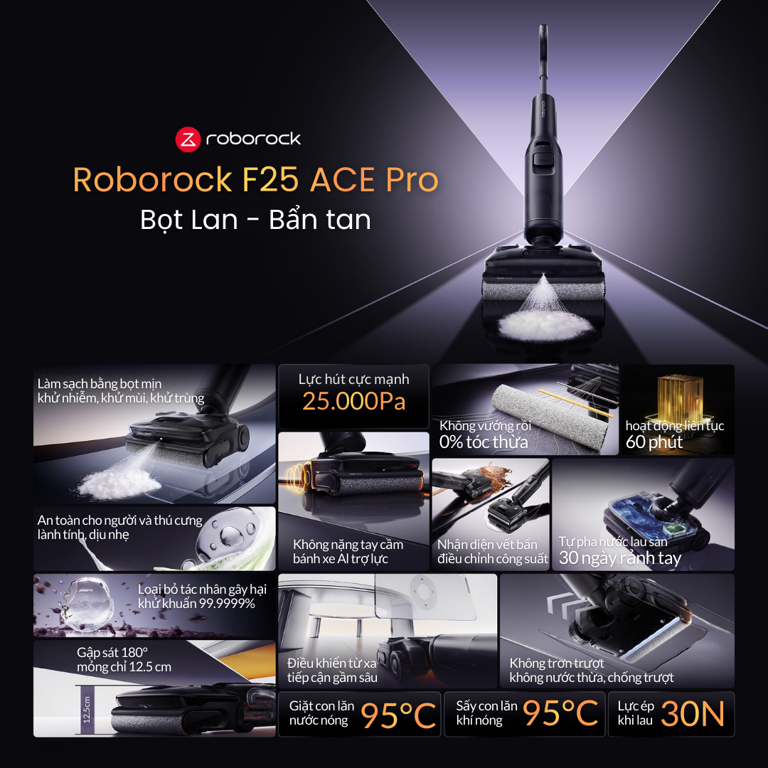 Roborock F25 ACE Pro - BH 24 Th