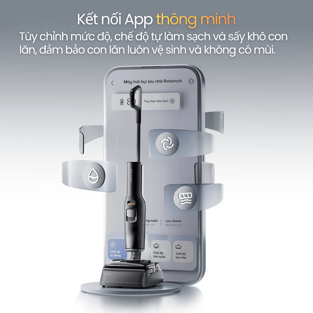 kết nối và điều khiển trên app tiện lợi