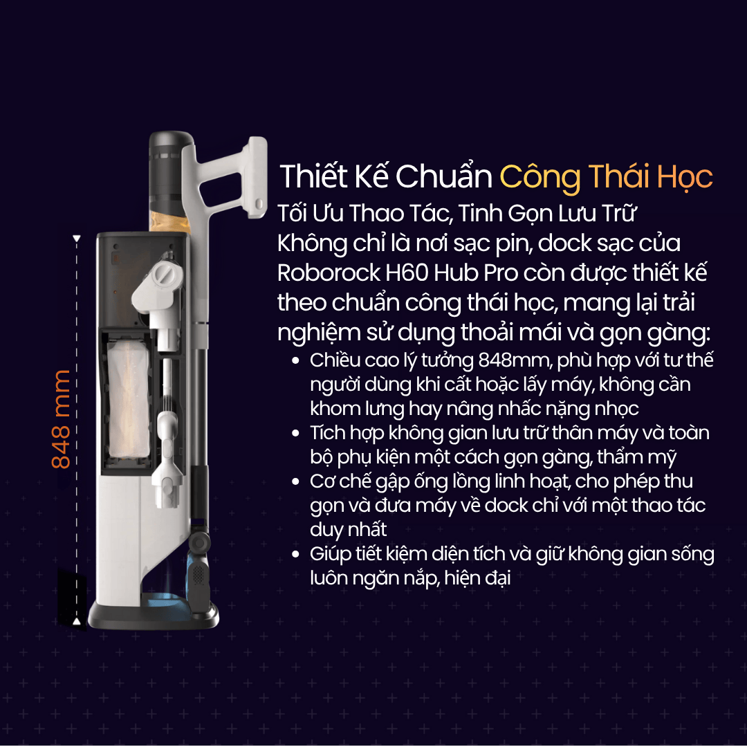 Roborock H60 Hub Pro - BH 24 Th