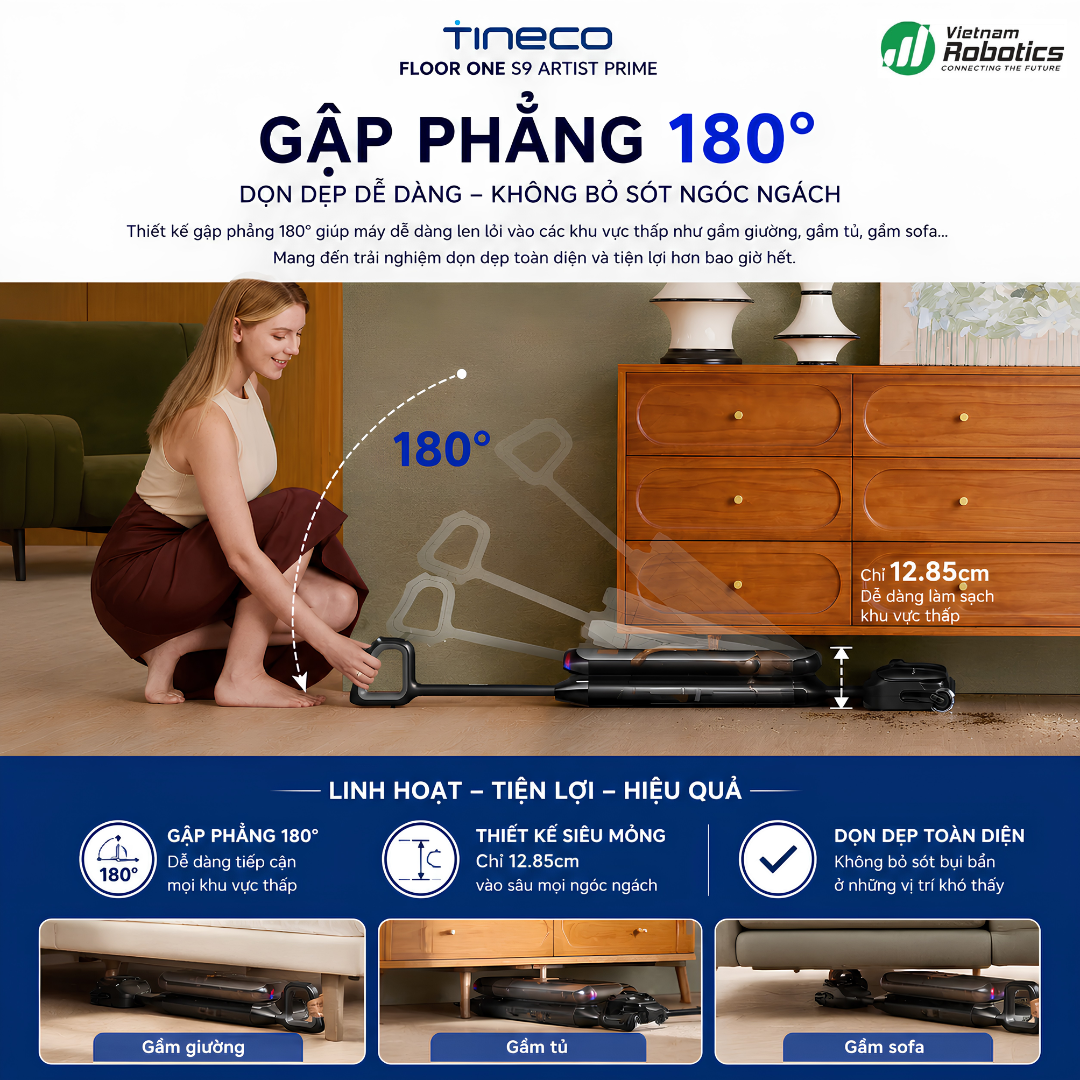90° Swivel + 180° Lay-Flat – Không bỏ sót góc nào