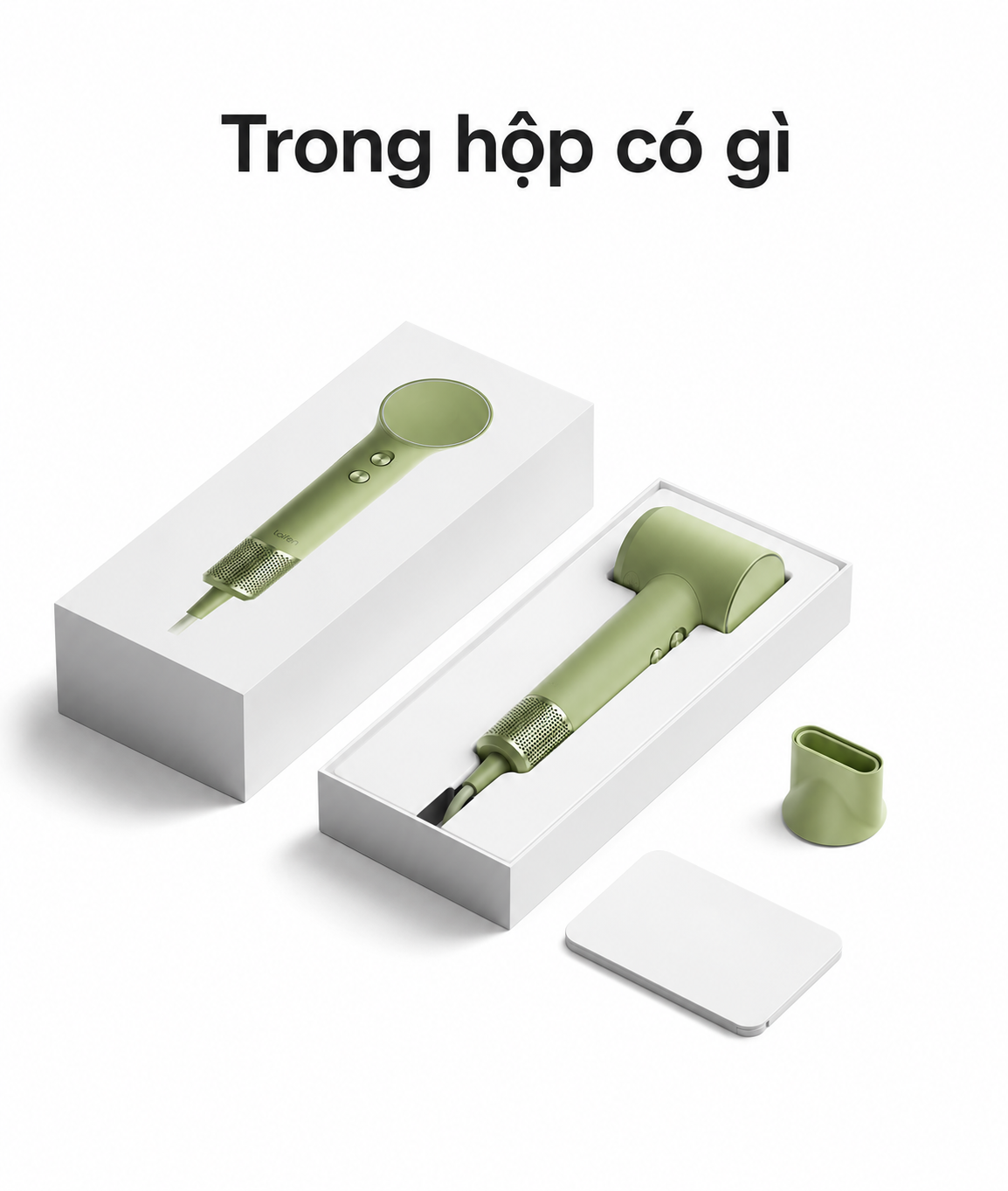 Máy Sấy Tóc Laifen Mini | 110.000 Vòng/Phút, Nhẹ 299 g