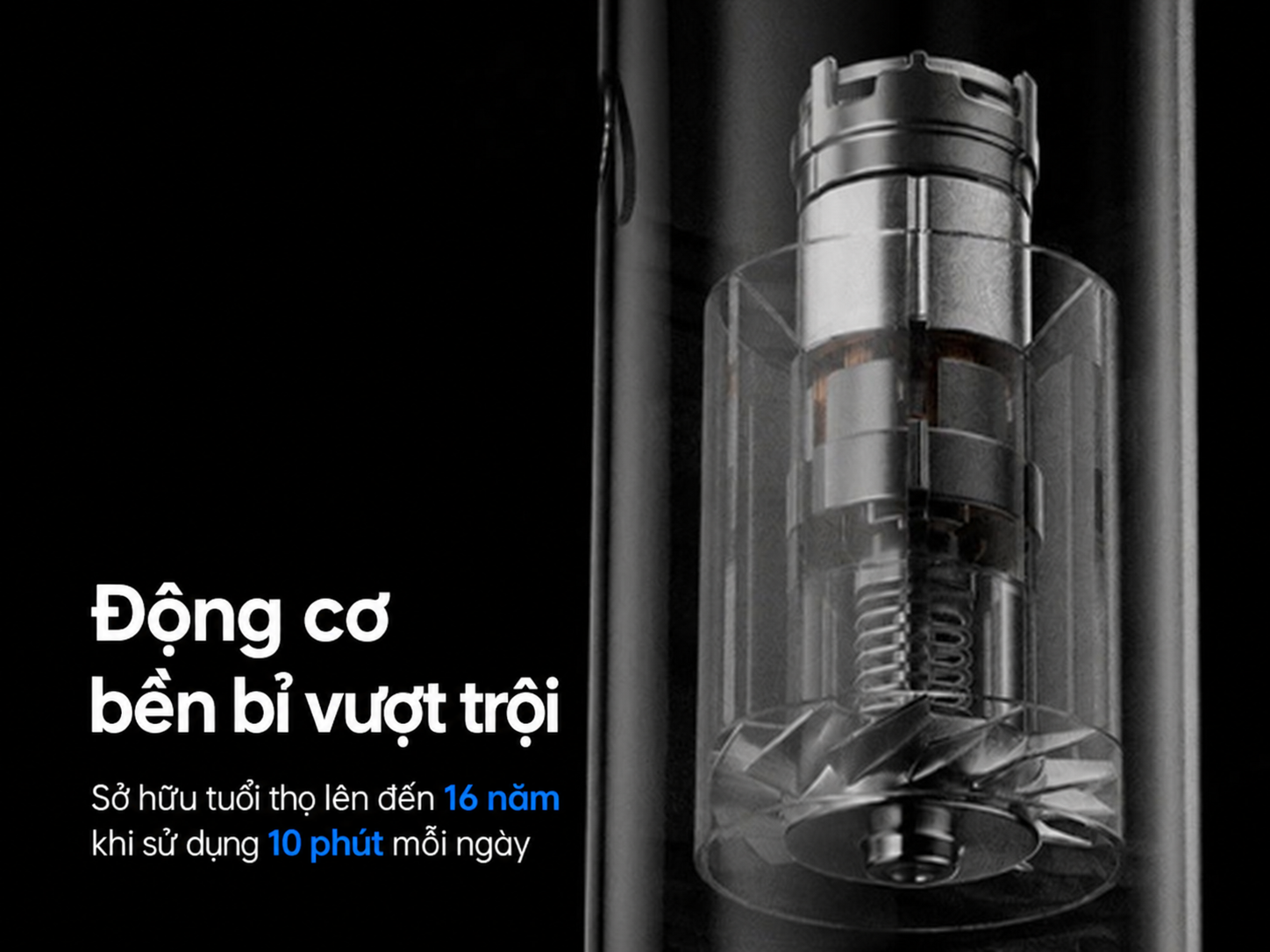 động cơ bền bỉ vượt trội