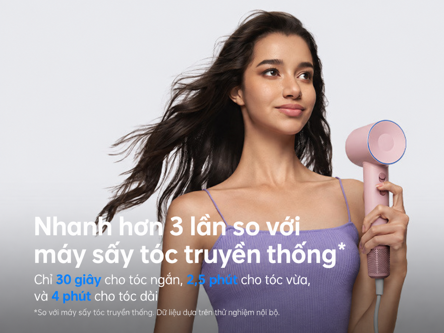 nhanh hơn 3 lần so với máy thường
