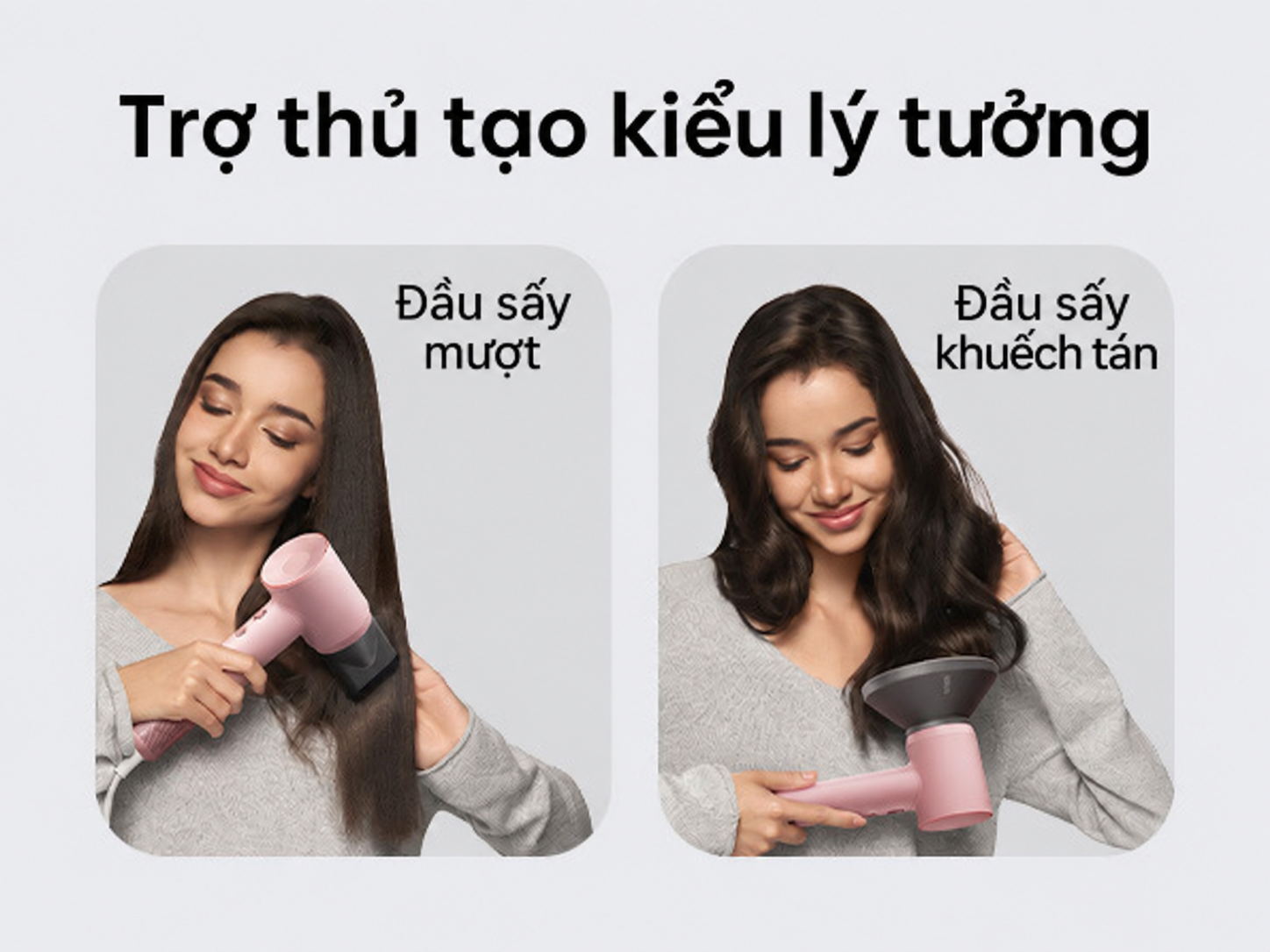 Hai đầu sấy nam châm: khuếch tán và tạo kiểu