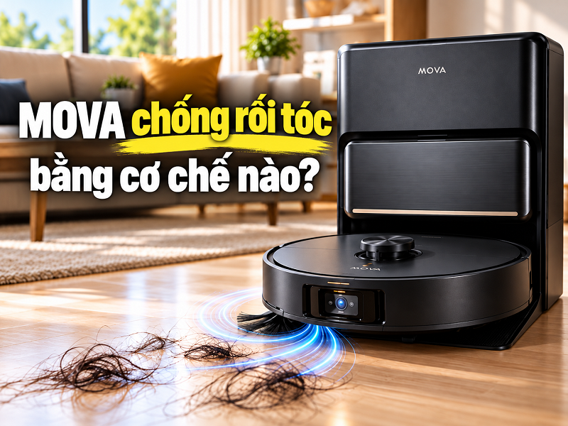 Hệ thống chống rối tóc MOVA hoạt động như thế nào?