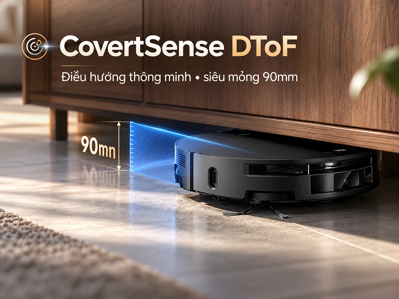 CovertSense DToF trên MOVA dùng để làm gì?