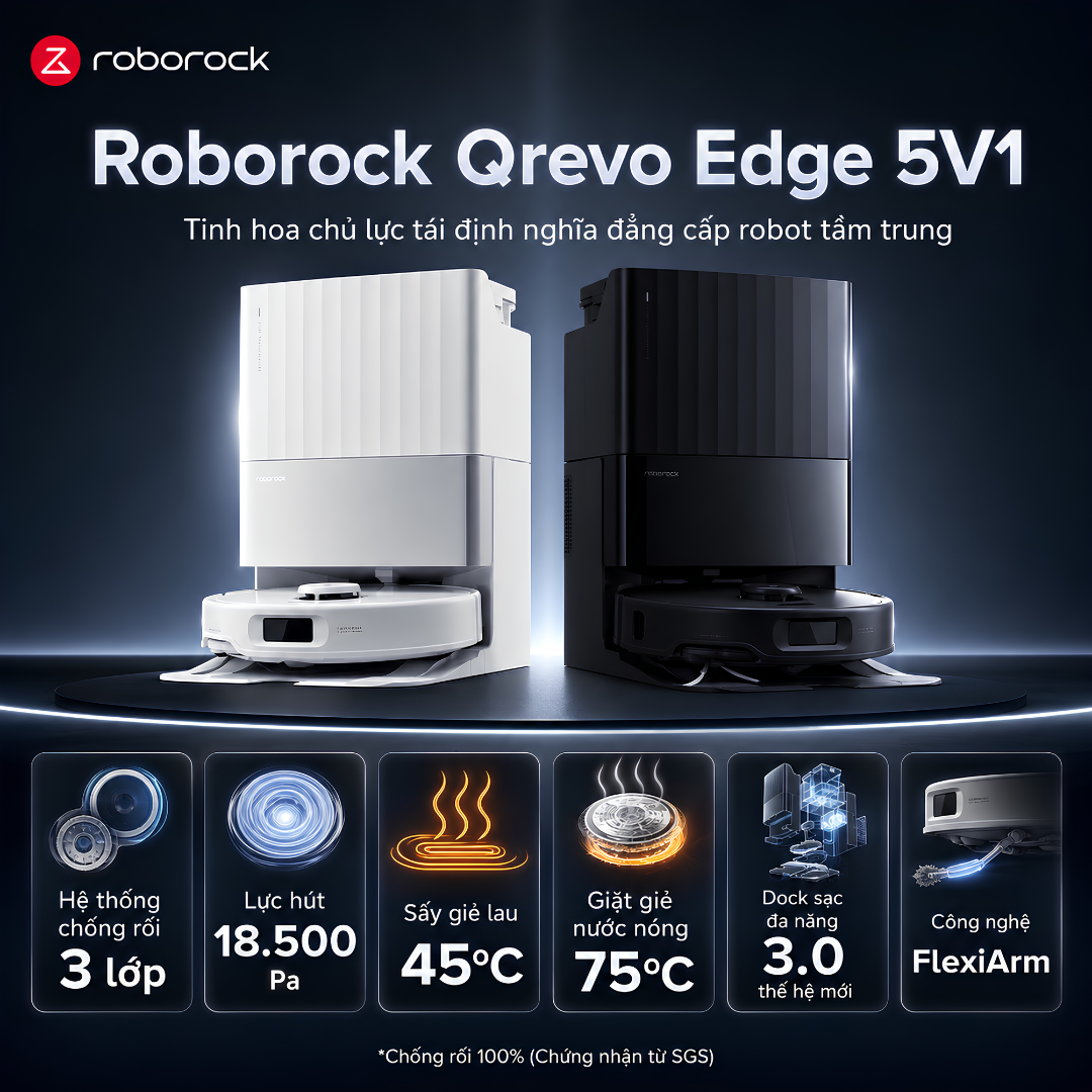 Chọn Roborock Qrevo Edge 5V1