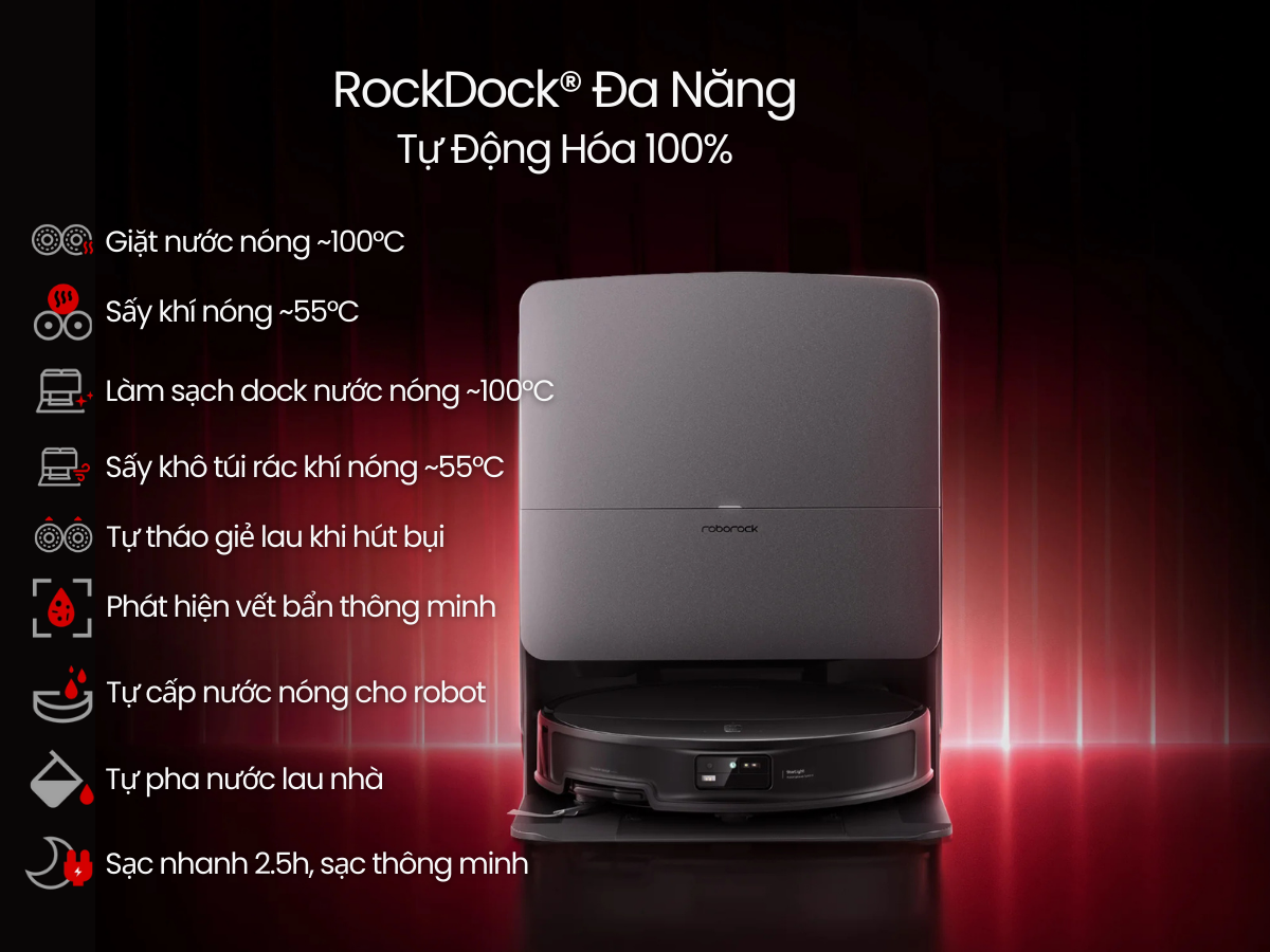 RockDock® Đa Năng - Tự Động Hóa Gần Như 100%