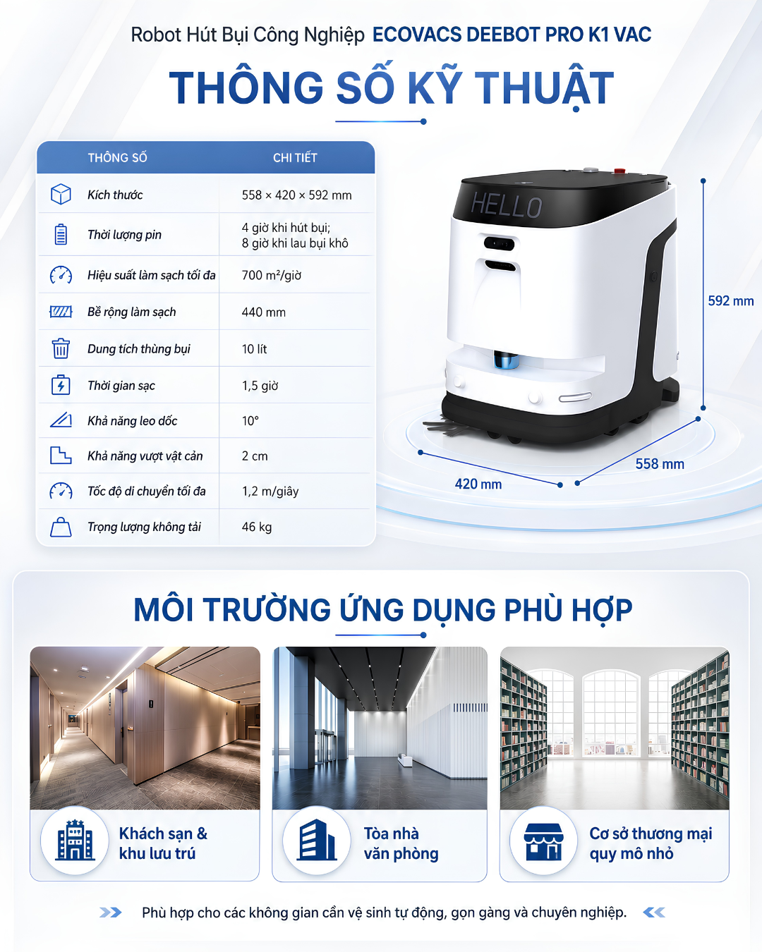 Phân tích kết quả theo từng môi trường