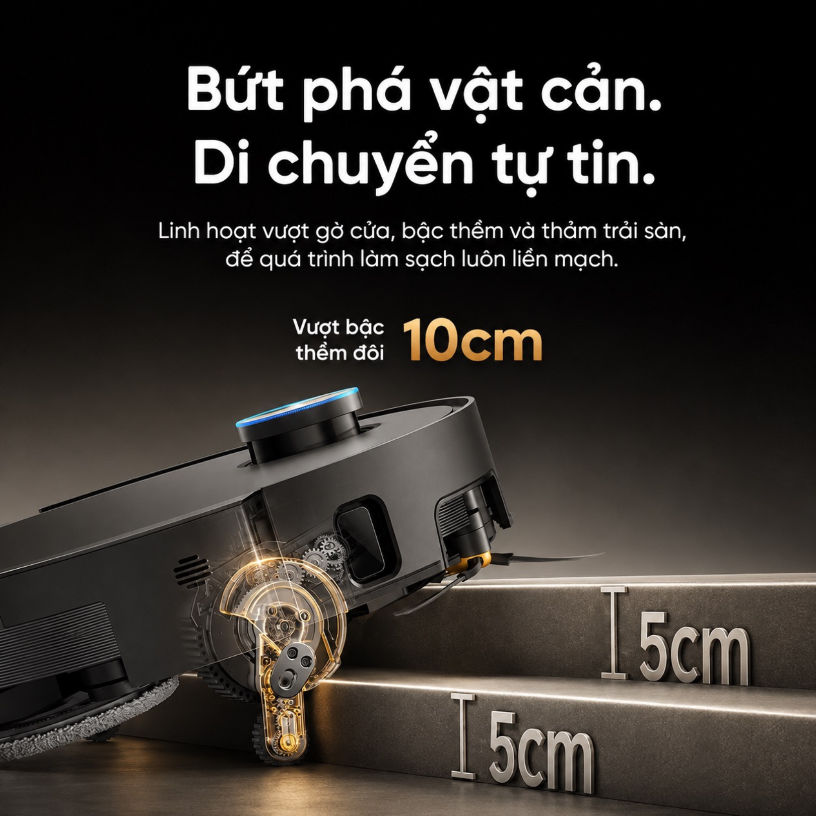 ProLeap vượt chướng ngại vật tới 10cm