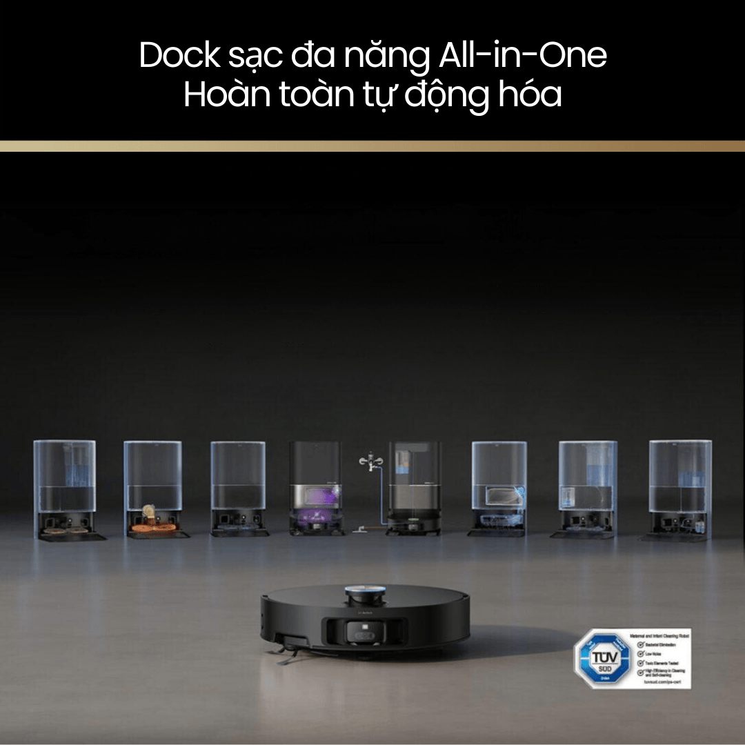 Dreame X50 Ultra - hệ thống bảo dưỡng tự động all-in-one