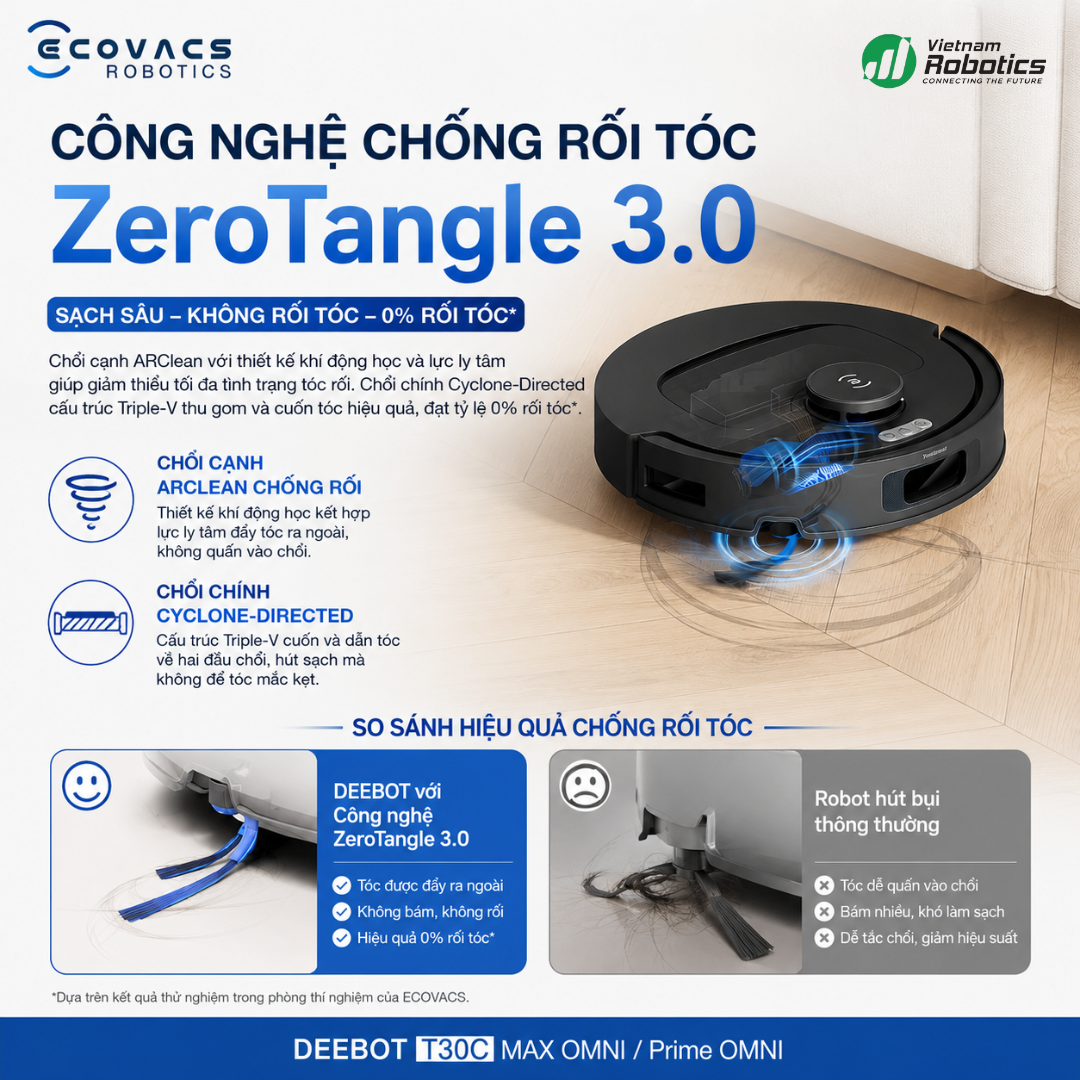 ZeroTangle 3.0 – Không lo rối tóc dù nhà 4 người dài tóc