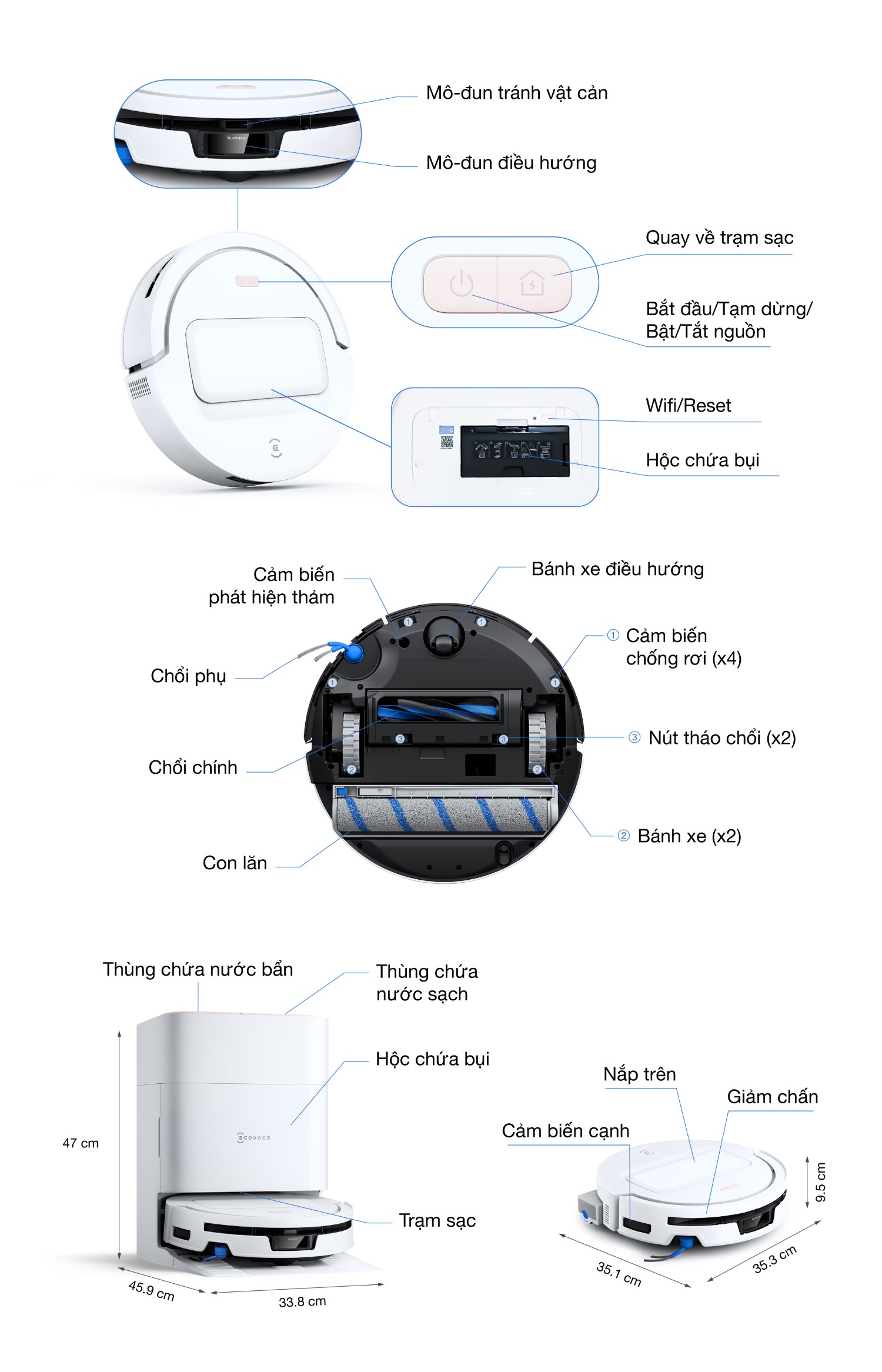 ECOVACS DEEBOT T80 MAX OMNI giới thiệu sản phẩm