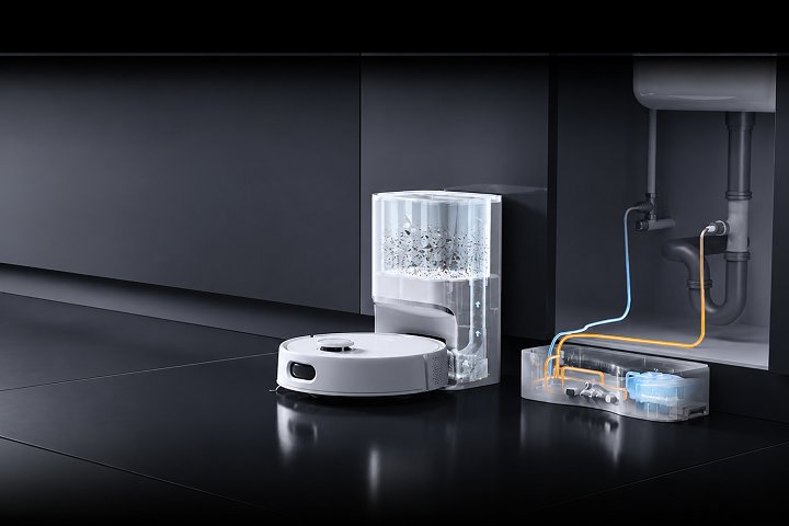 Robot hút bụi lau nhà tự cấp nước
