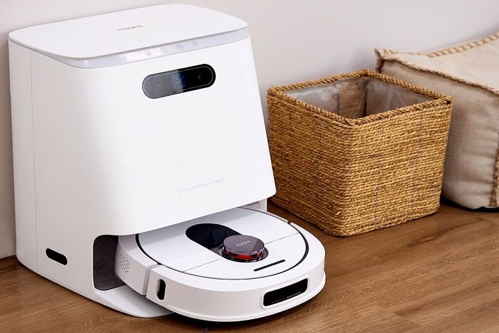 Robot hút bụi lau nhà tự giặt giẻ