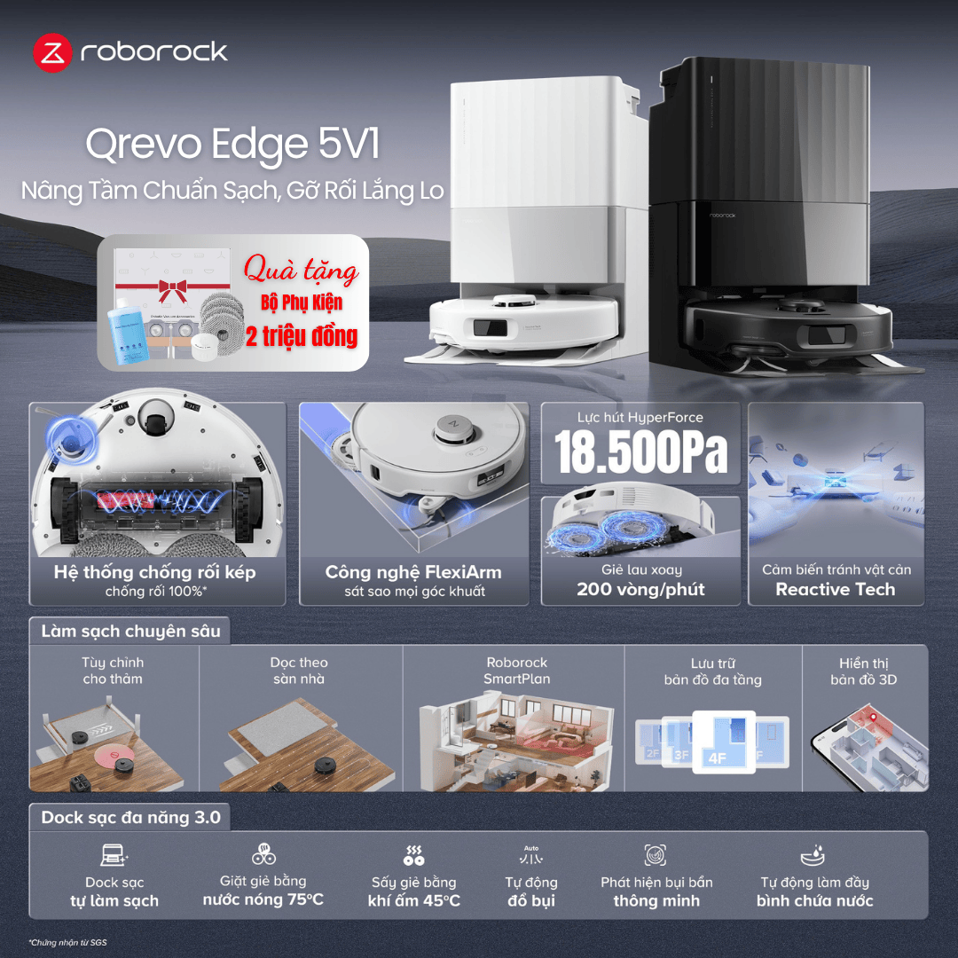 Hướng Dẫn Sử Dụng Roborock Qrevo Series | Chi Tiết Tiếng Việt