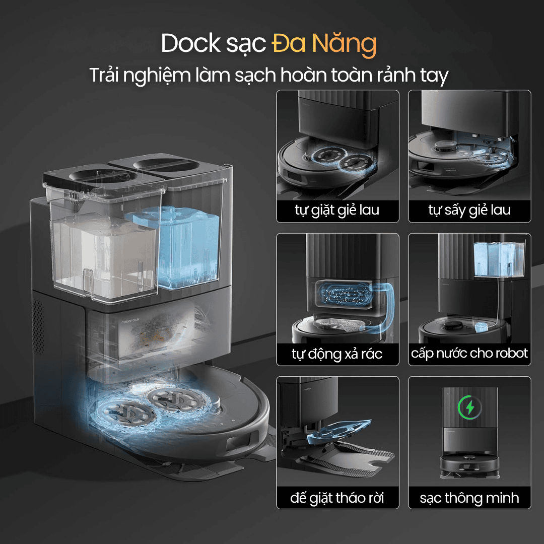 Dock sạc đa năng toàn diện - Giải pháp rảnh tay tối ưu