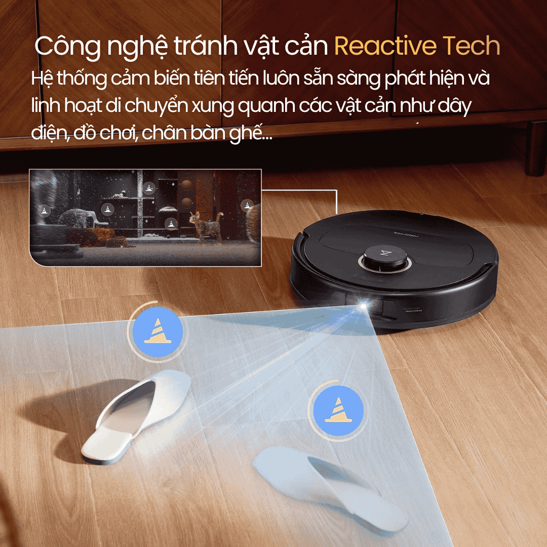 Tránh vật cản thông minh Reactive Tech