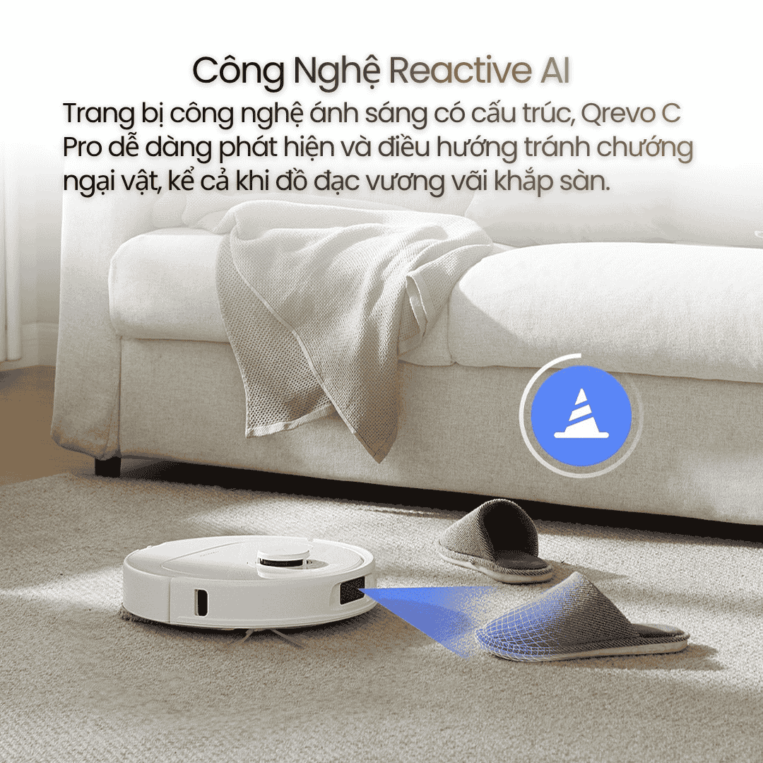 Tránh vật cản thông minh Reactive Tech