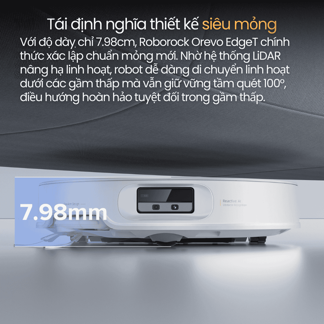 Roborock Qrevo EdgeT - BH 24 Th