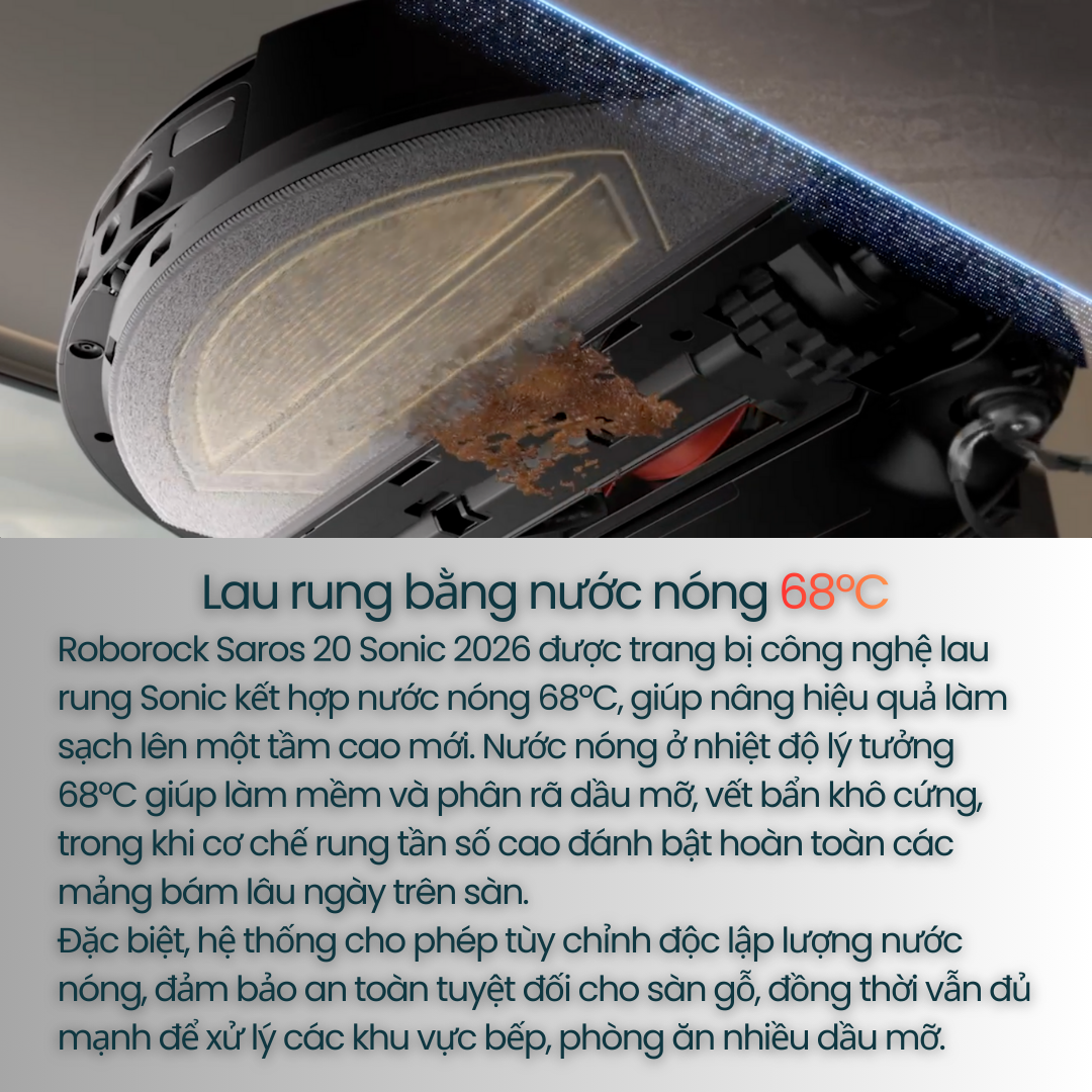 Lau bằng nước nóng - đánh bật dầu mỡ