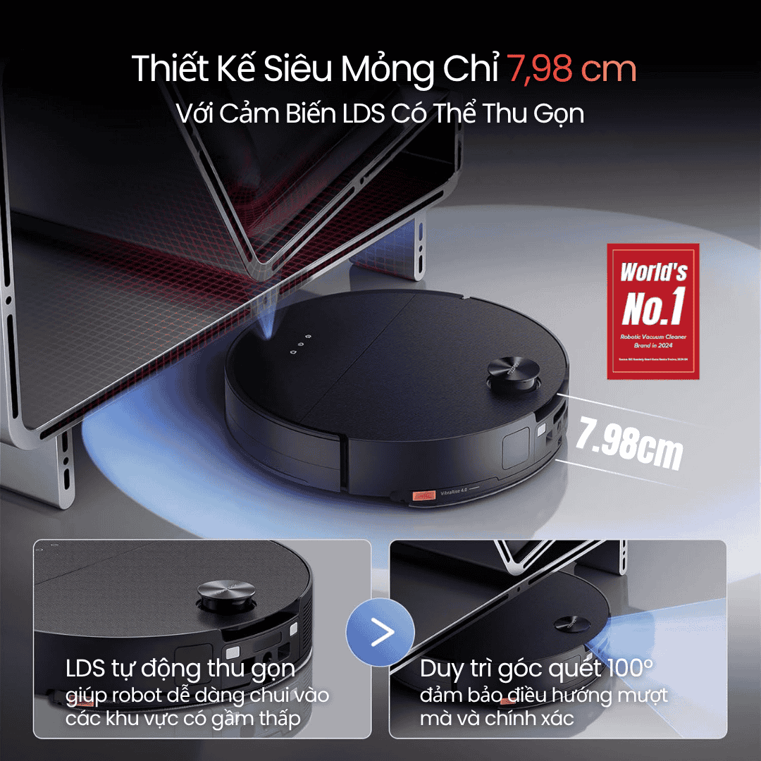 Roborock Saros 10 - BH 24 Th