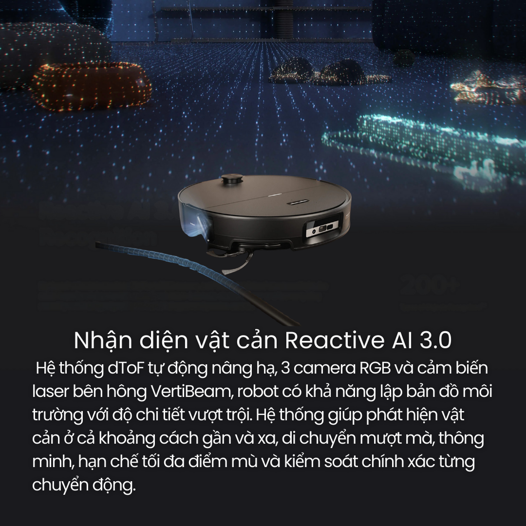 Nhận diện vật cản Reactive AI 3.0
